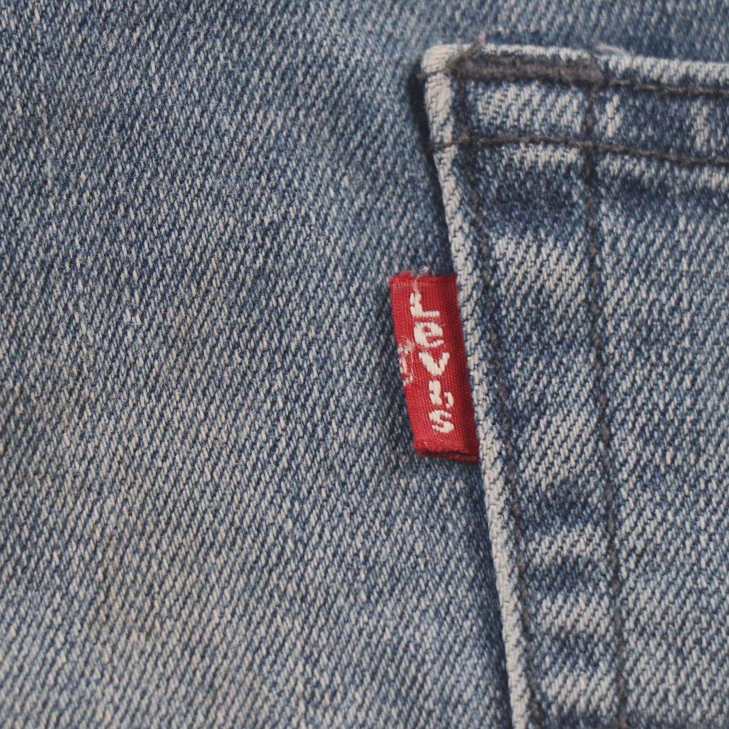 Levi's 514 Red Tab W30 L29 Straight Leg Blue Denim Jeans