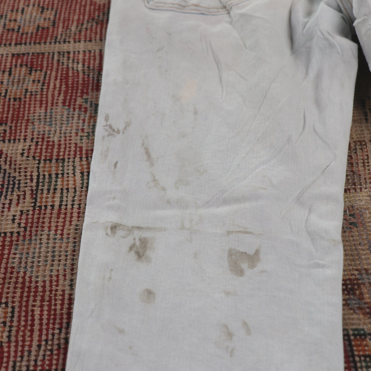 Levi's 511 W32 L30 Slim Fit White Denim Jeans
