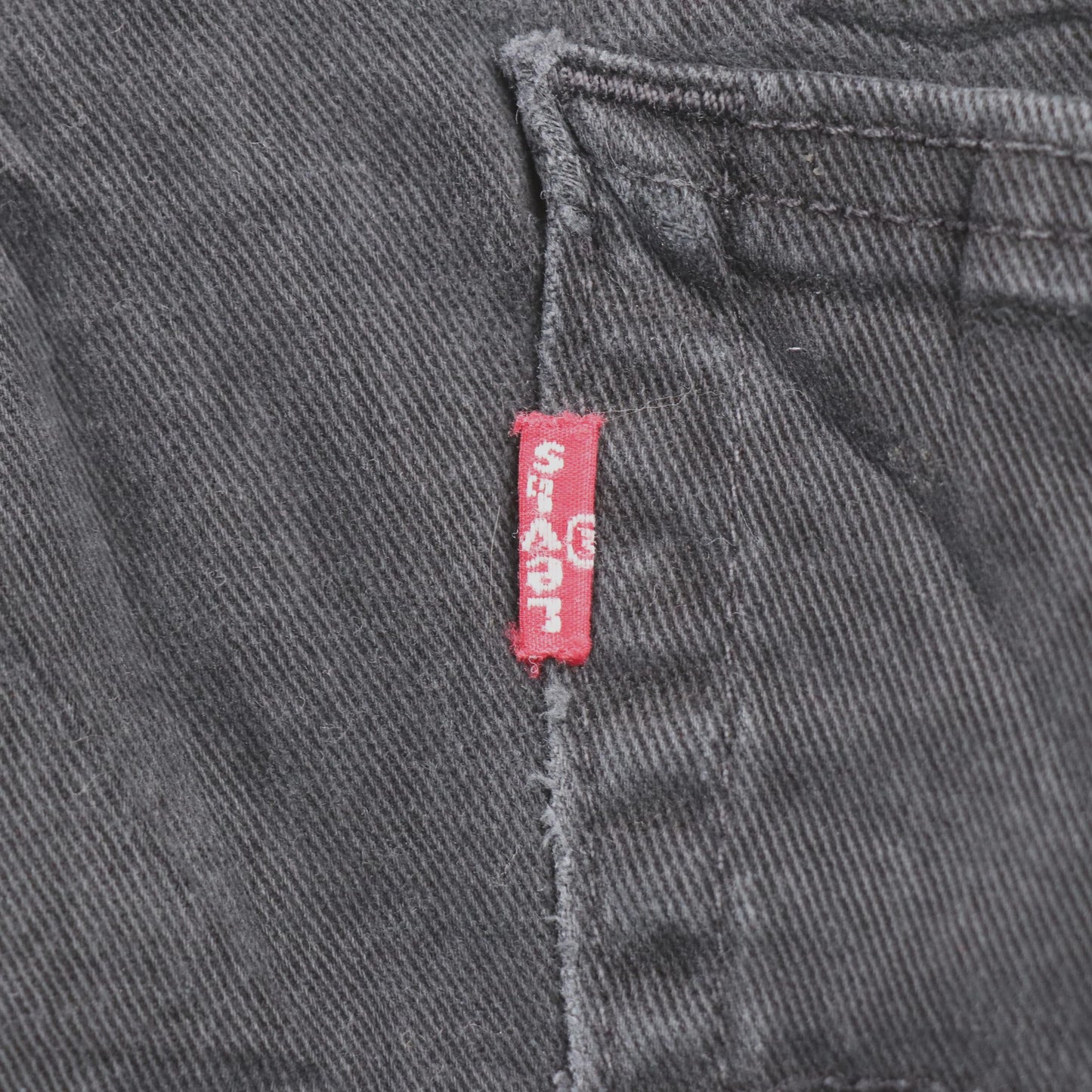 Levi's W34 L29 Straight Leg Black Denim Jeans