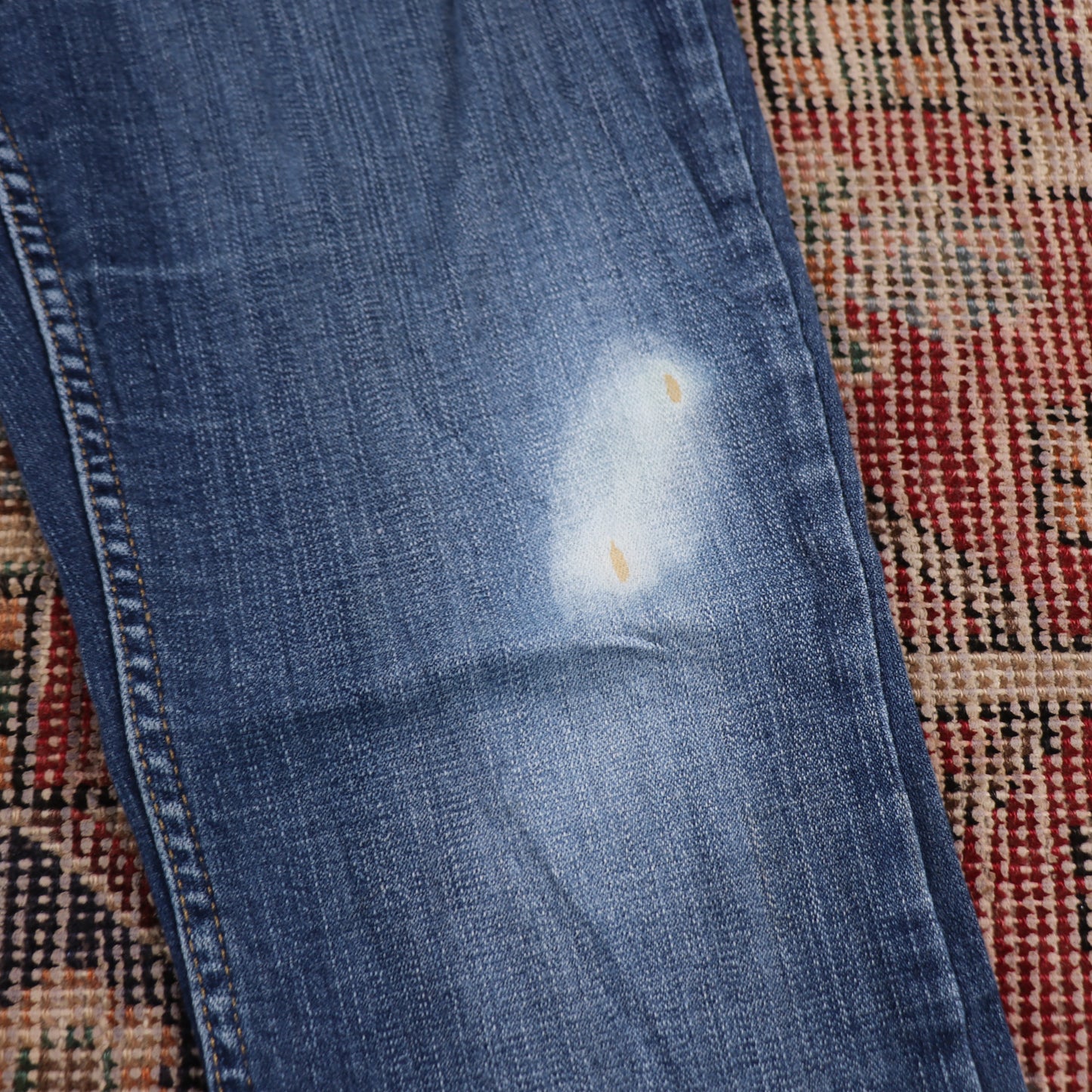 Levi's 525 W28 L29 Bootcut Slim Fit Blue Denim Jeans