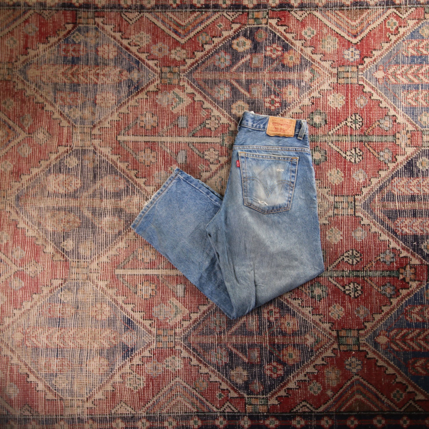 Levi's 560 Red Tab W30 L24 Comfort Fit Blue Denim Jeans