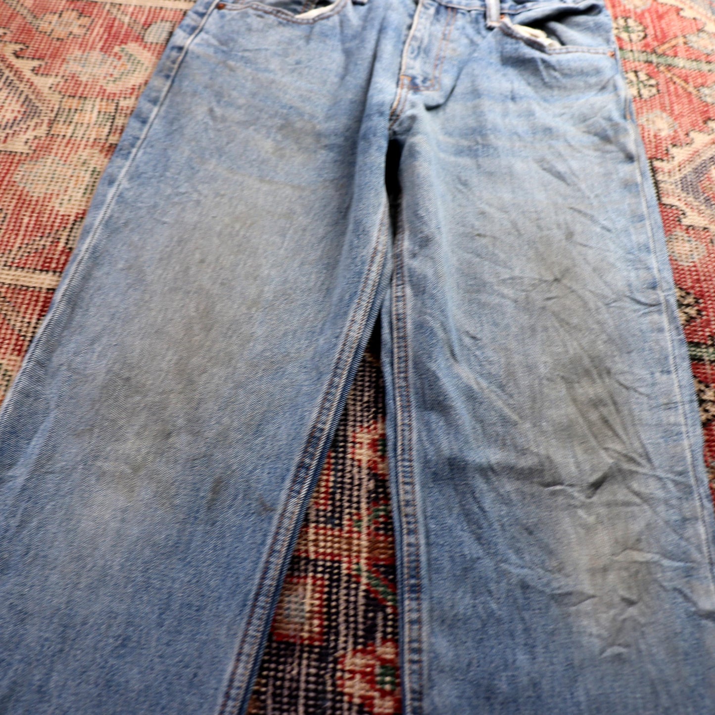 Levi's 516 W32 L31 Straight Leg Blue Denim Jeans