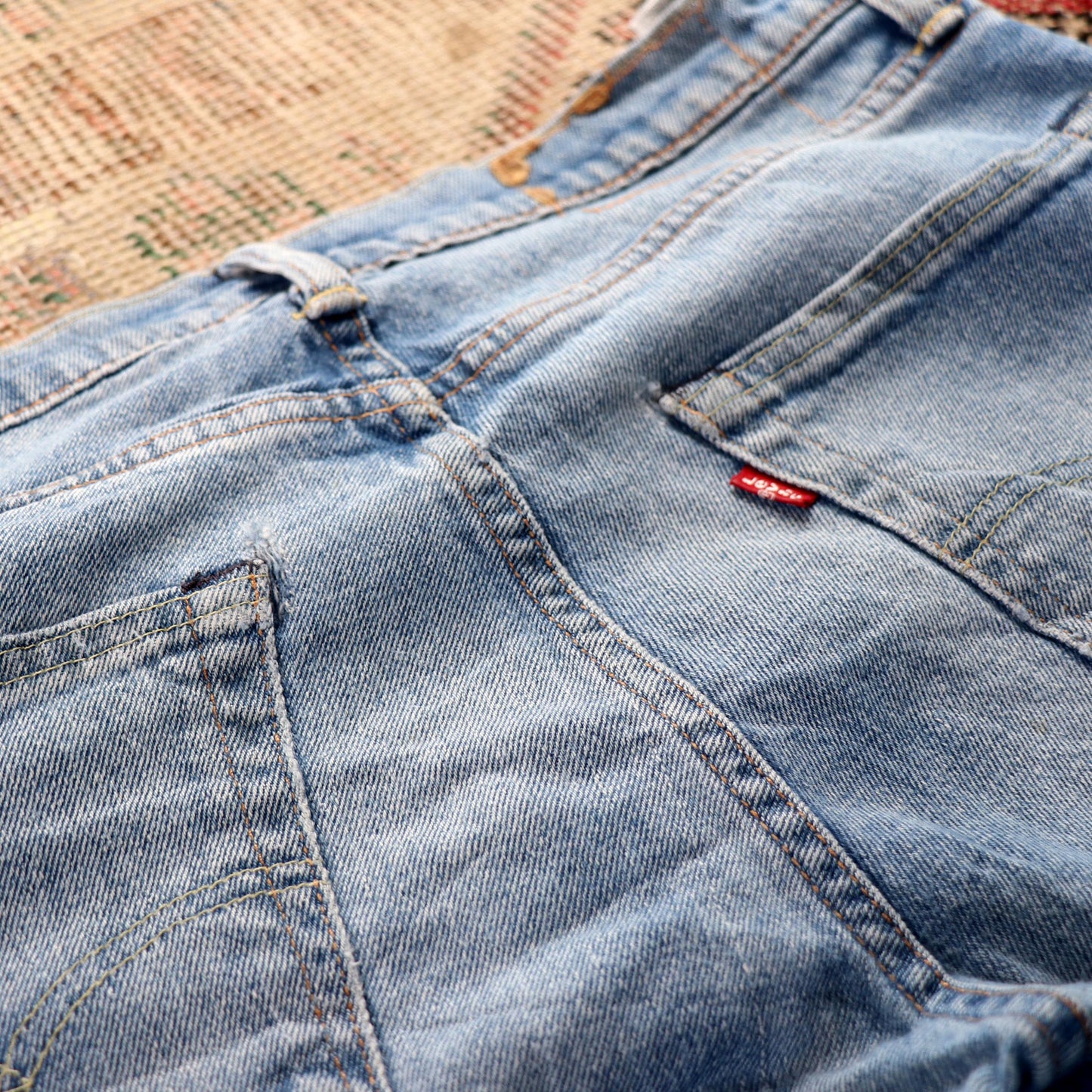Levi's W32 L30 Straight Leg Blue Denim Jeans