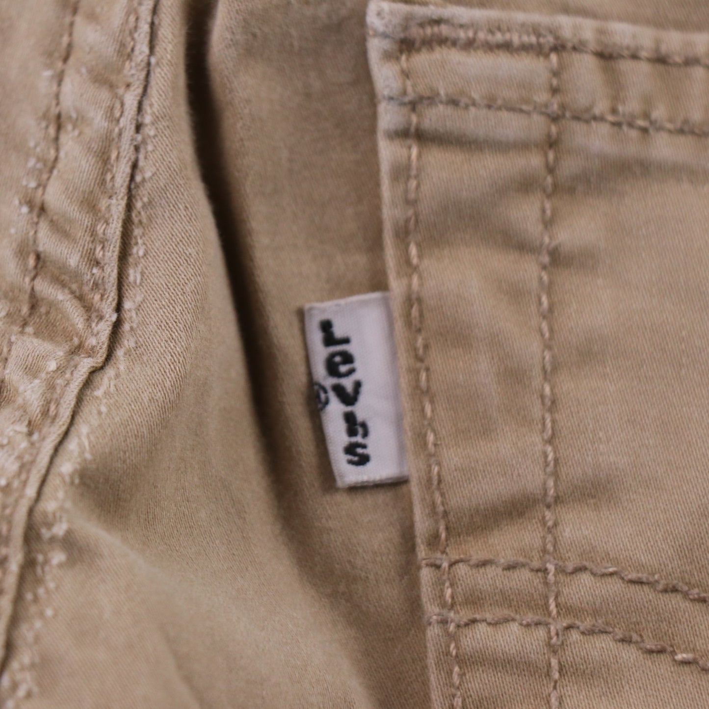 Levi's 511 W26 L27 Slim Fit Beige Denim Jeans