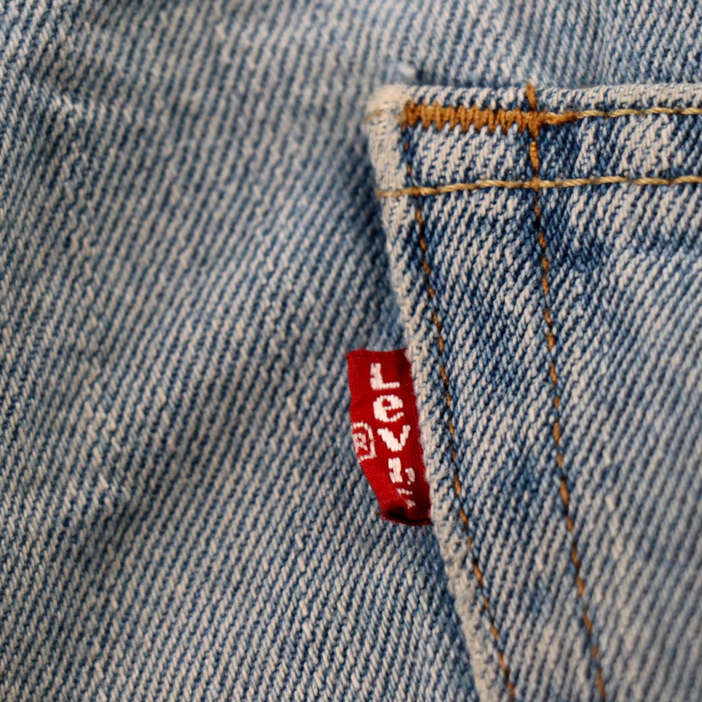 Levi's 550 W32 L26 Tapered Leg Relaxed Fit Blue Denim Jeans