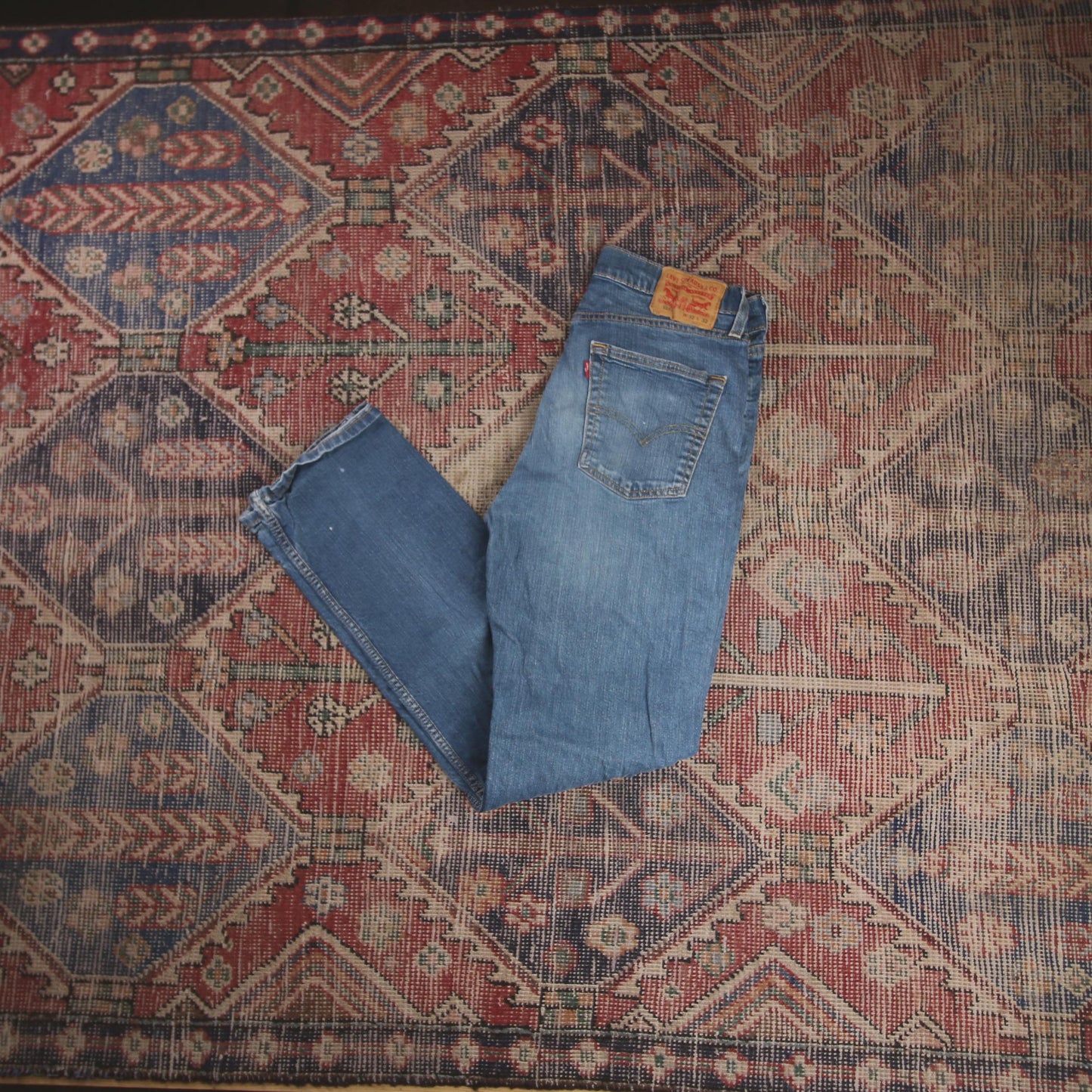 Levi's 514 W30 L30 Straight Leg Blue Denim Jeans
