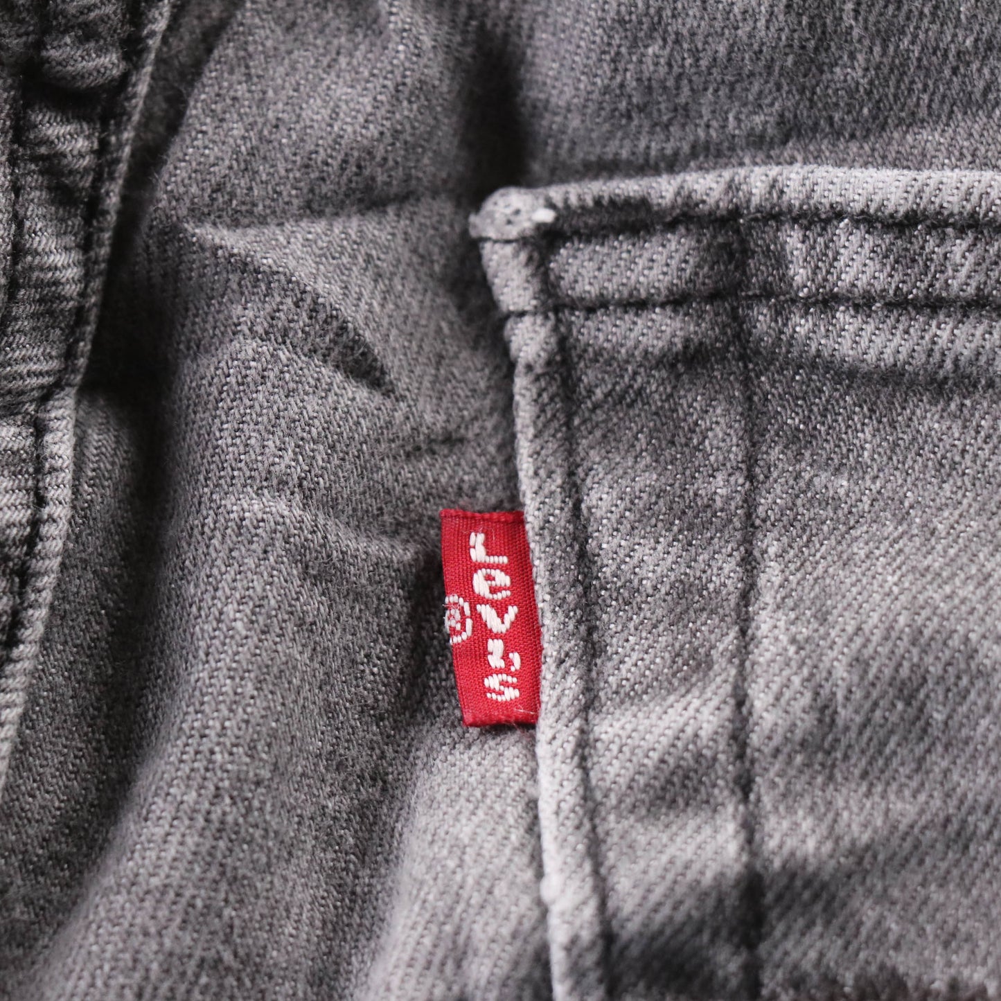 Levi's 511 Red Tab W30 L30 Slim Fit Grey Denim Jeans