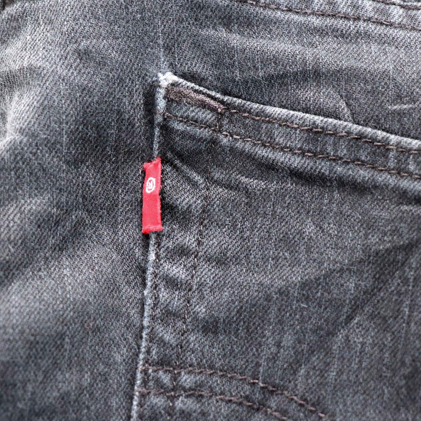 Levi's W36 L30 Straight :Leg Black Denim Jeans