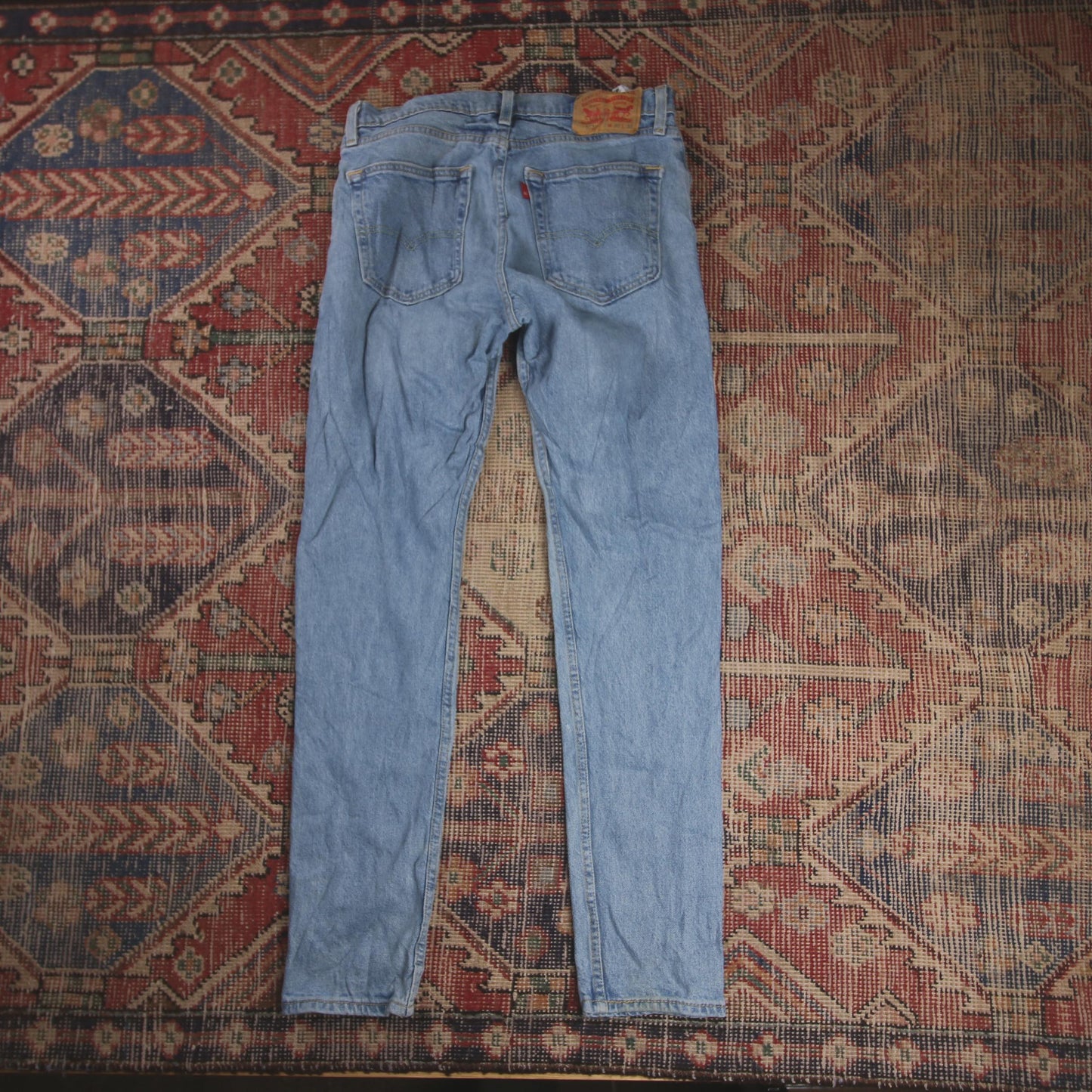 Levi's 512 W30 L30 Tapered Leg Slim Fit Blue Denim Jeans
