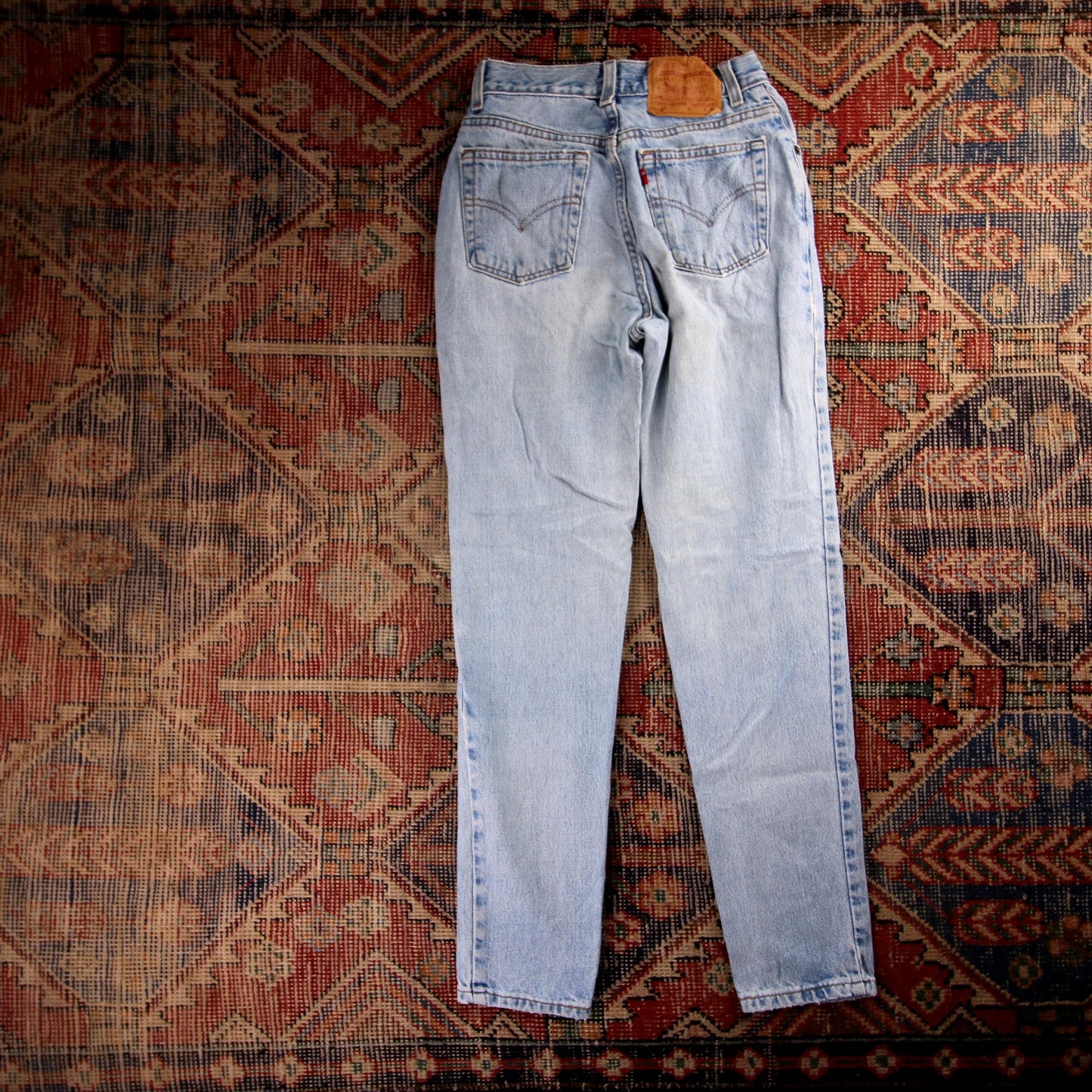 Levi's 512 W24 L29 Tapered Leg Slim Fit Blue Denim Jeans