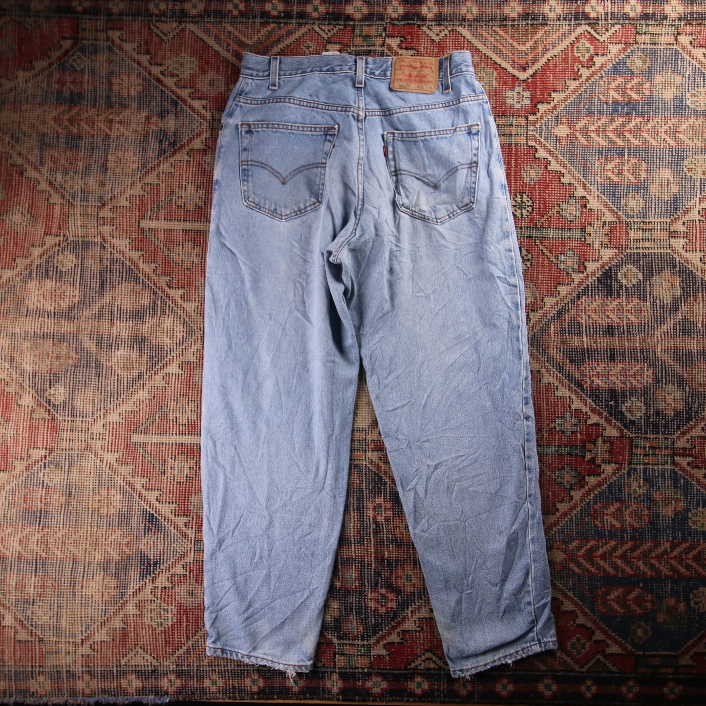 Levi's 560 Red Tab W32 L29 Comfort Fit Blue Denim Jeans