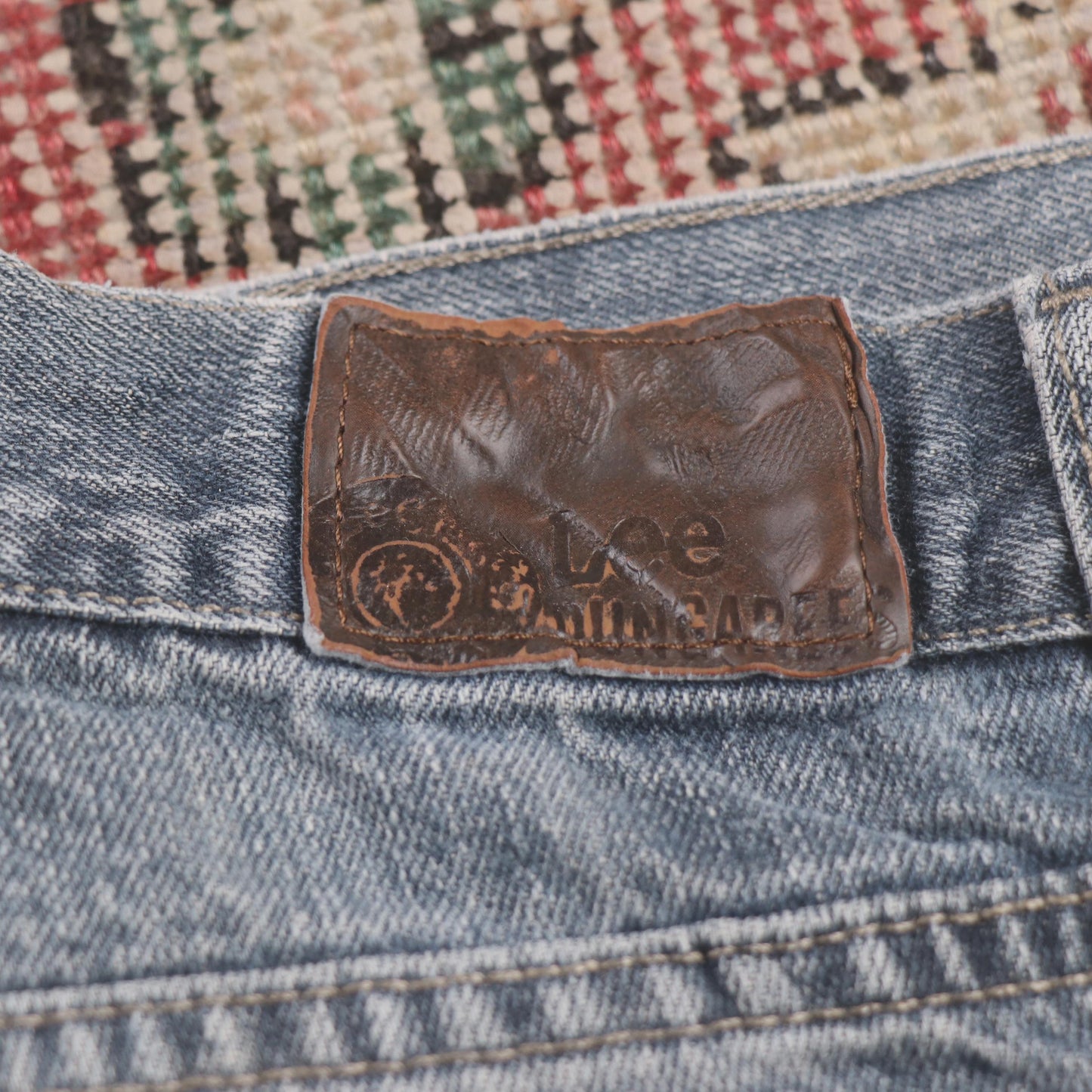 Lee W30 L30 Straight Leg Relaxed Fit Blue Denim Jeans