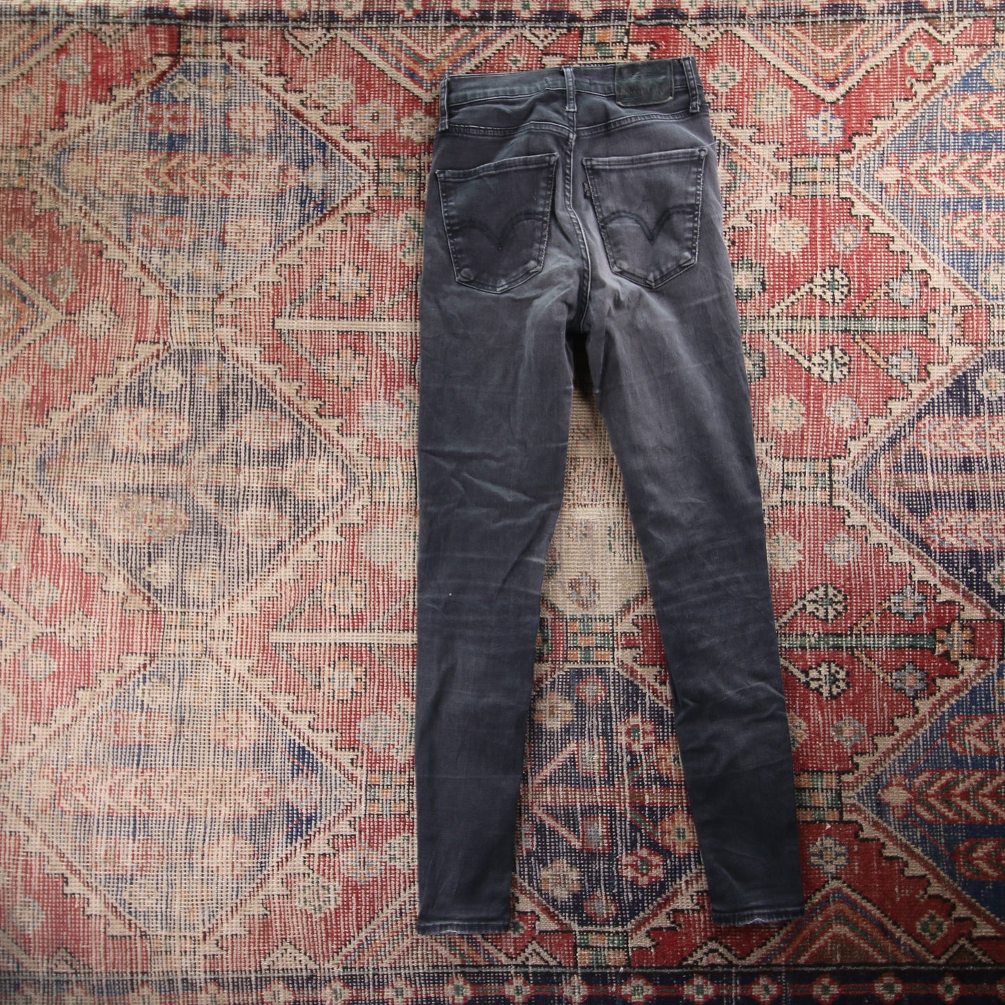 Levi's W32 L28 Skinny Grey Denim Jeans