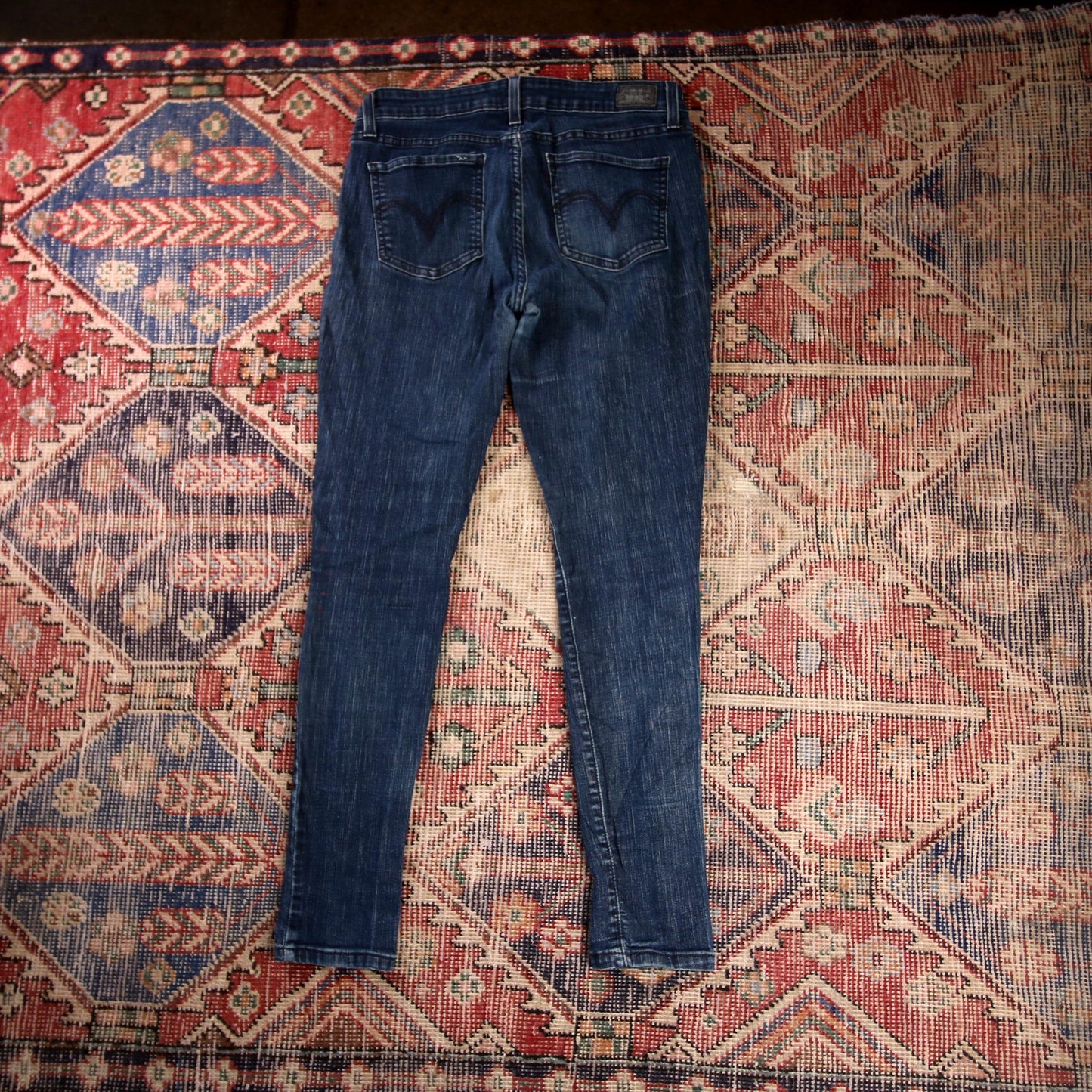 Levi's W32 L29 Skinny Blue Denim Jeans