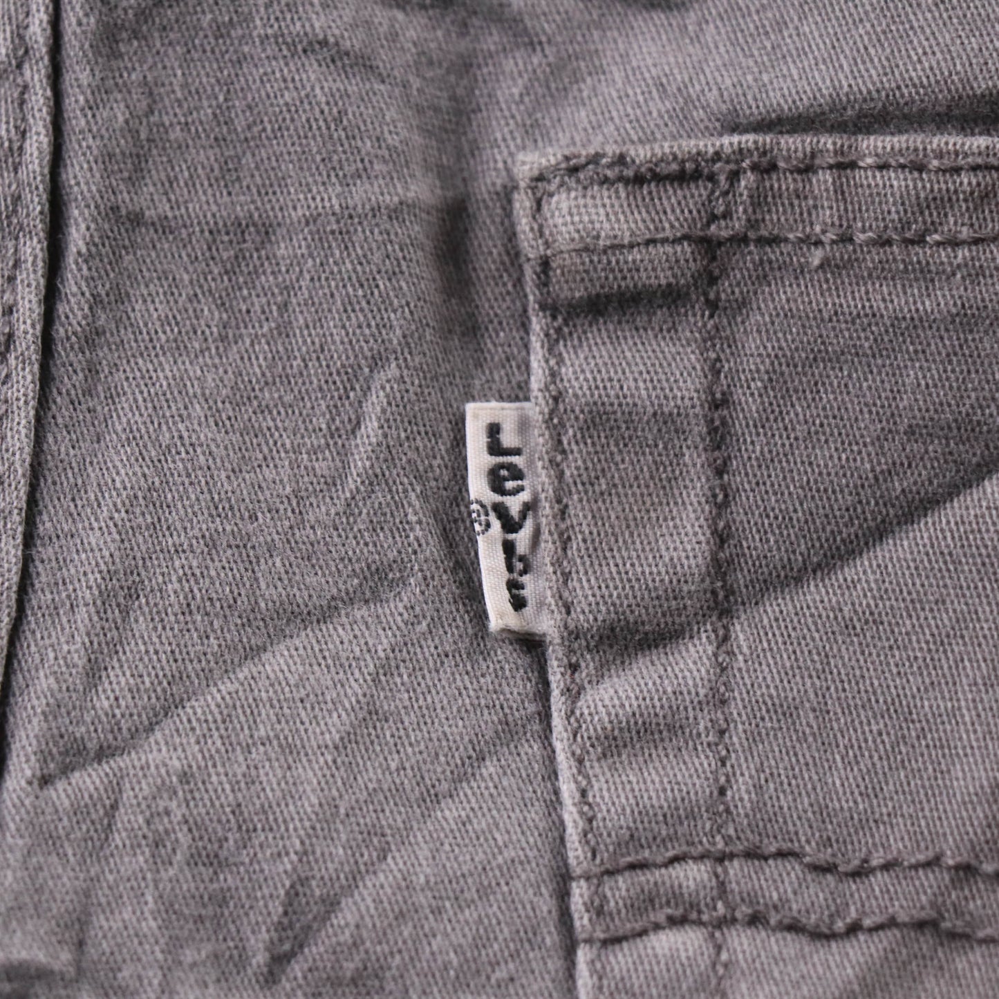 Levi's 511 Red Tab W24 L23 Slim Fit Grey Denim Jeans