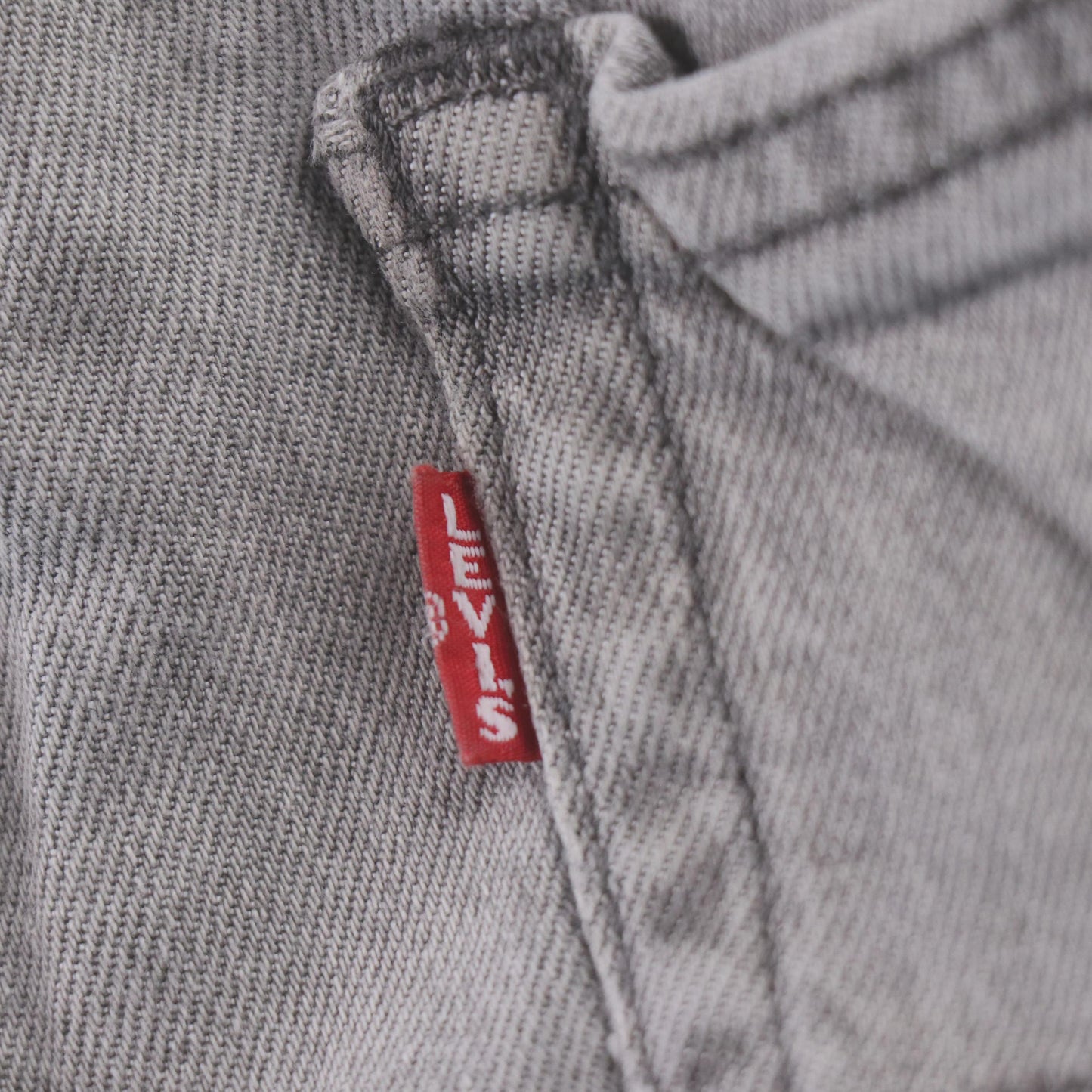 Levi's 511 Red Tab W30 L30 Slim Fit Grey Denim Jeans