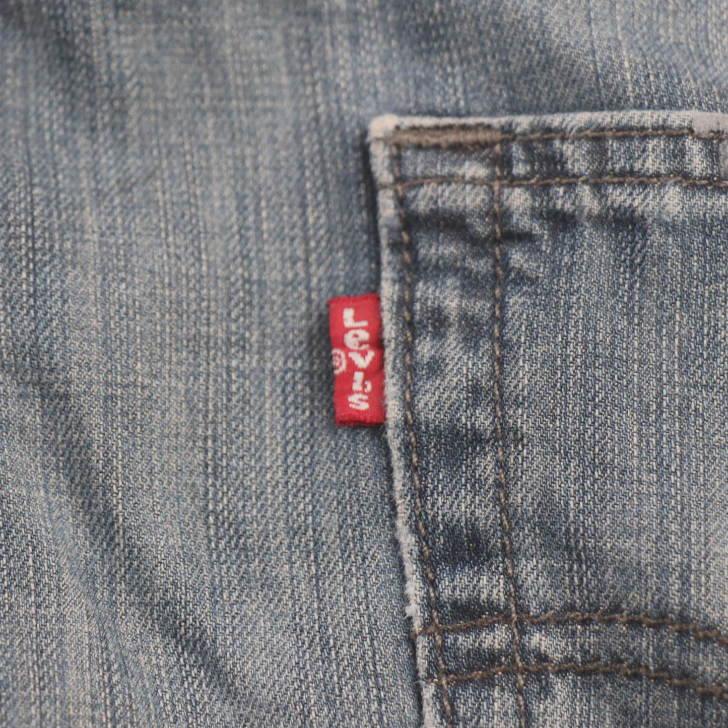 Levi's 514 W34 L29 Straight Leg Blue Denim Jeans
