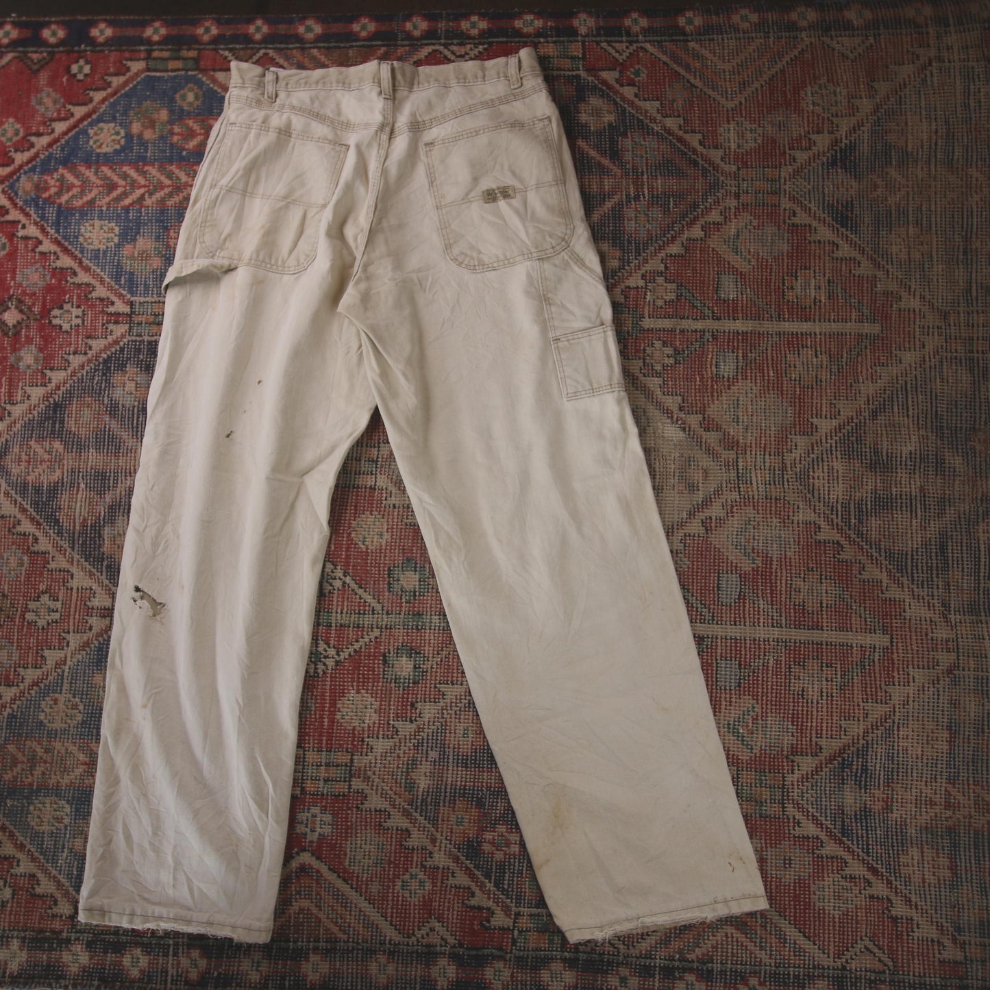 Wrangler W32 L32 Cargo Beige Denim Trousers