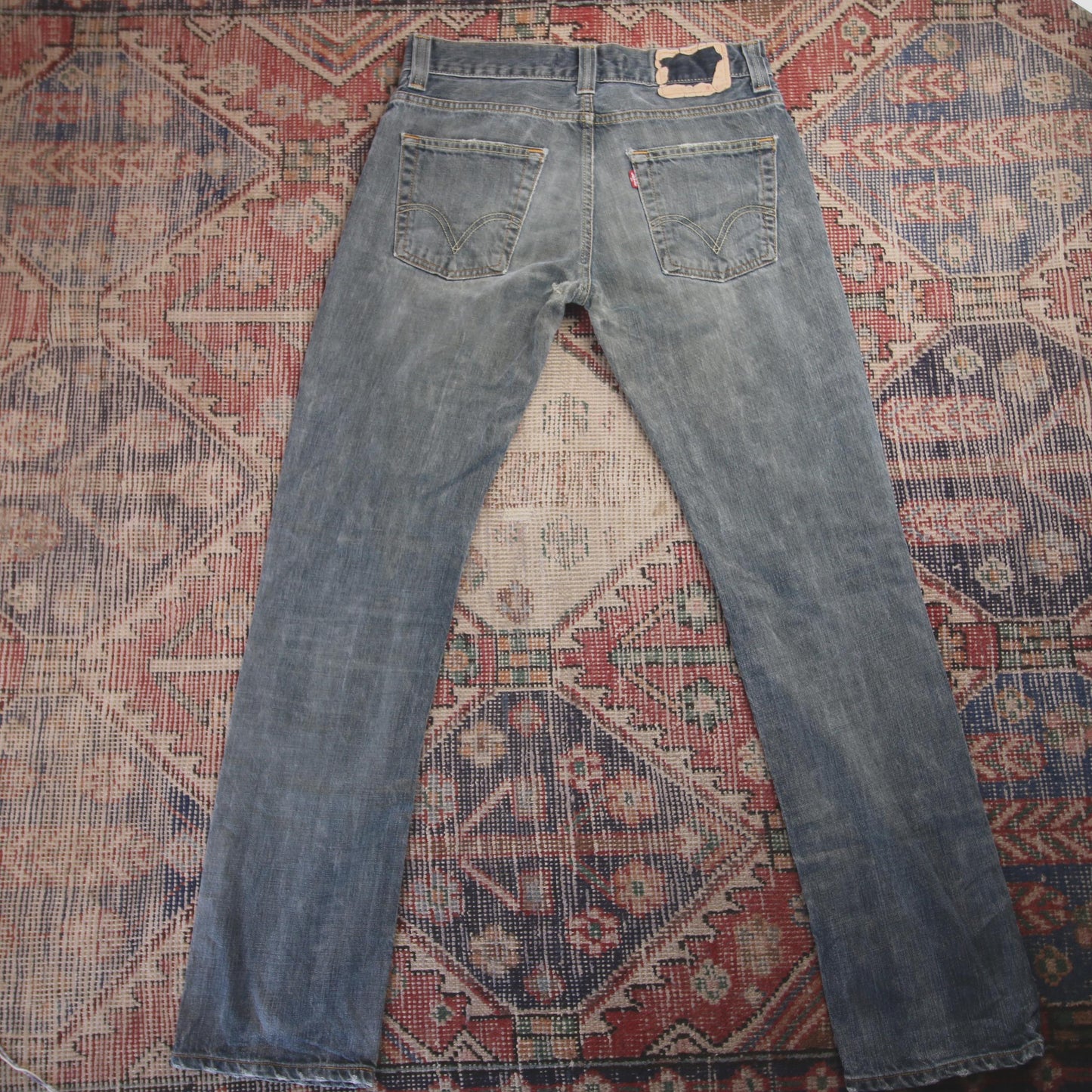 Levi's 511 W32 L32 Slim Fit Blue Denim Jeans