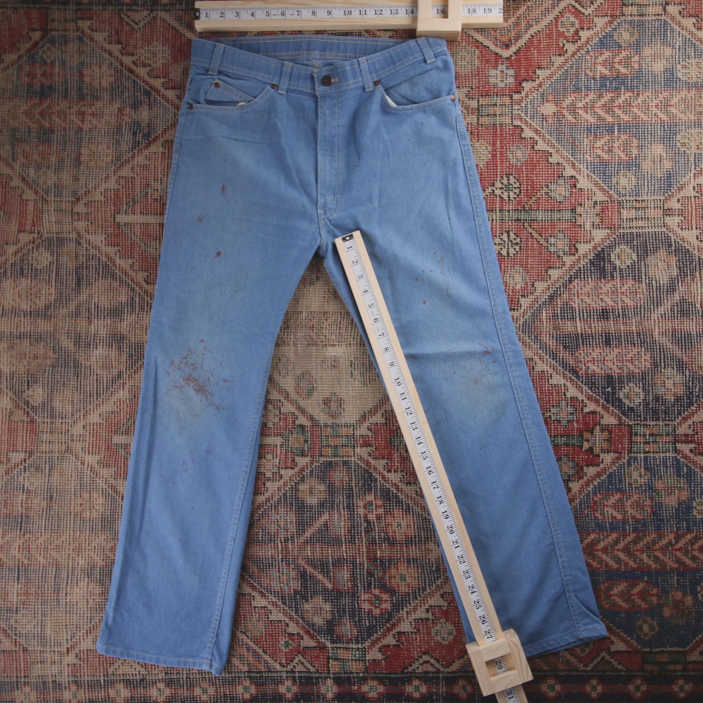 Levi's Red Tab W30 L29 Straight Leg Regular Fit Blue Denim Jeans