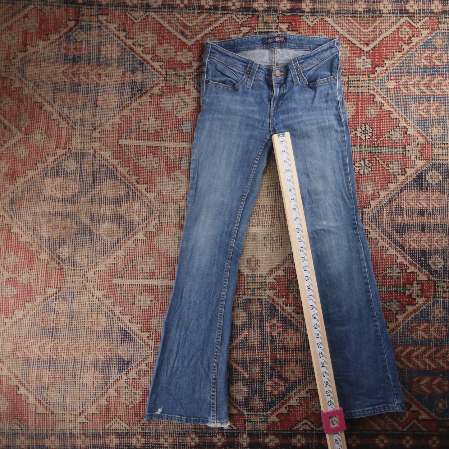 Levi's Red Tab W30 L30 Flare Blue Denim Jeans