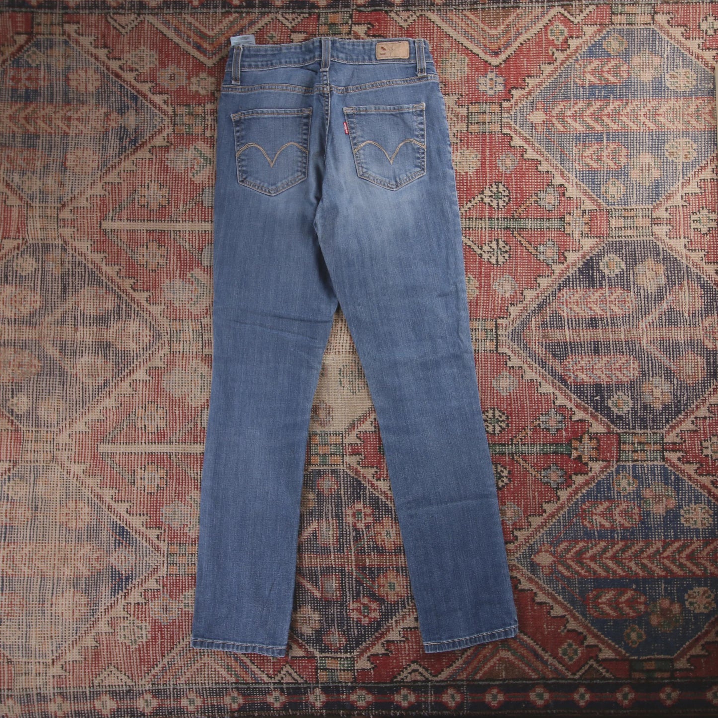 Levi's Red Tab W32 L30 Slim Skinny Leg Blue Denim Jeans