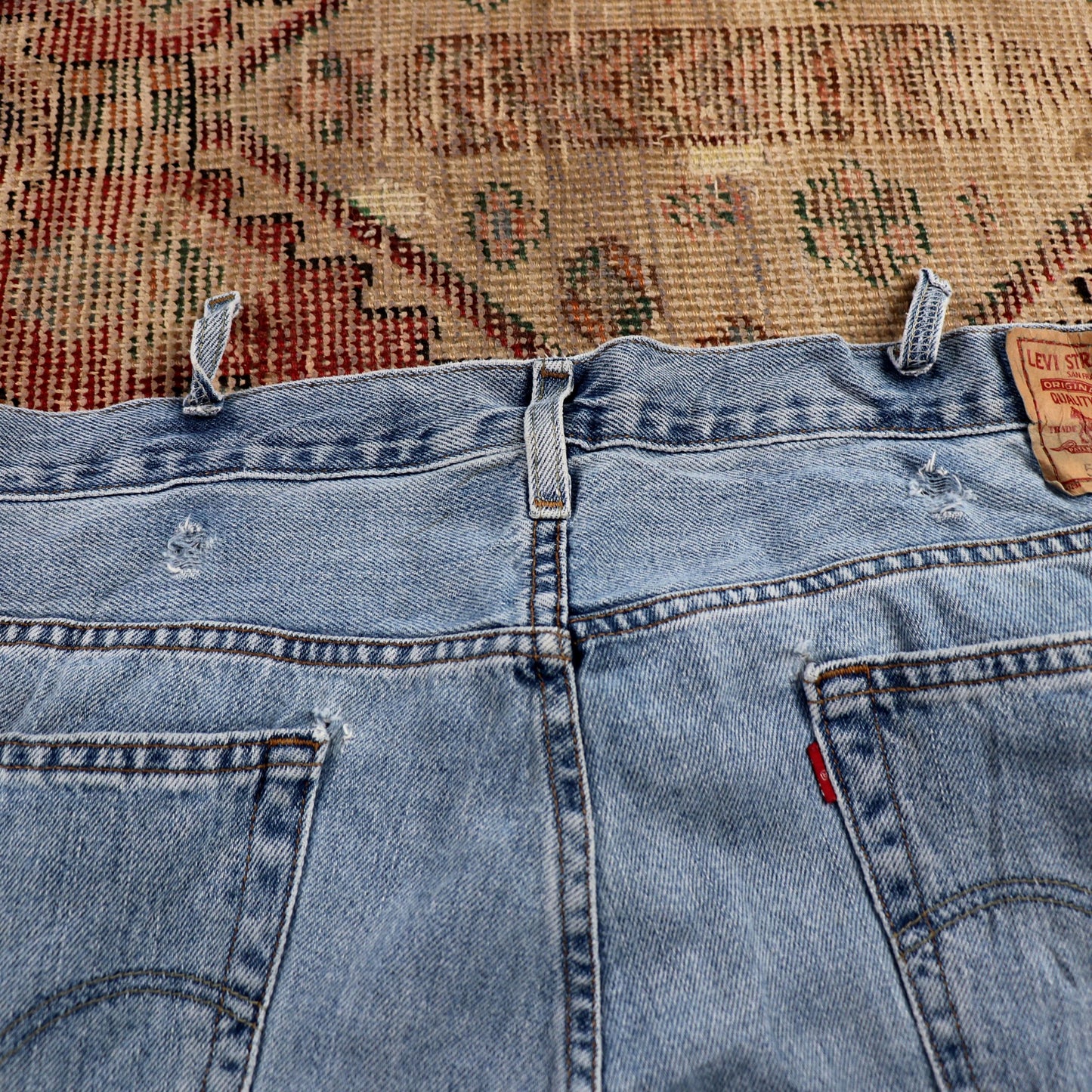 Levi's 560 W42 L33 Comfort Fit Blue Denim Jeans