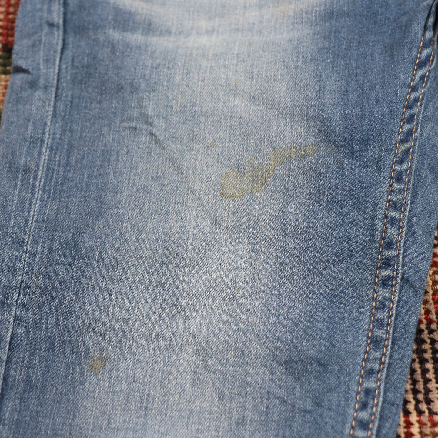 Levi's 519 W26 L28 Slim Fit Blue Denim Jeans