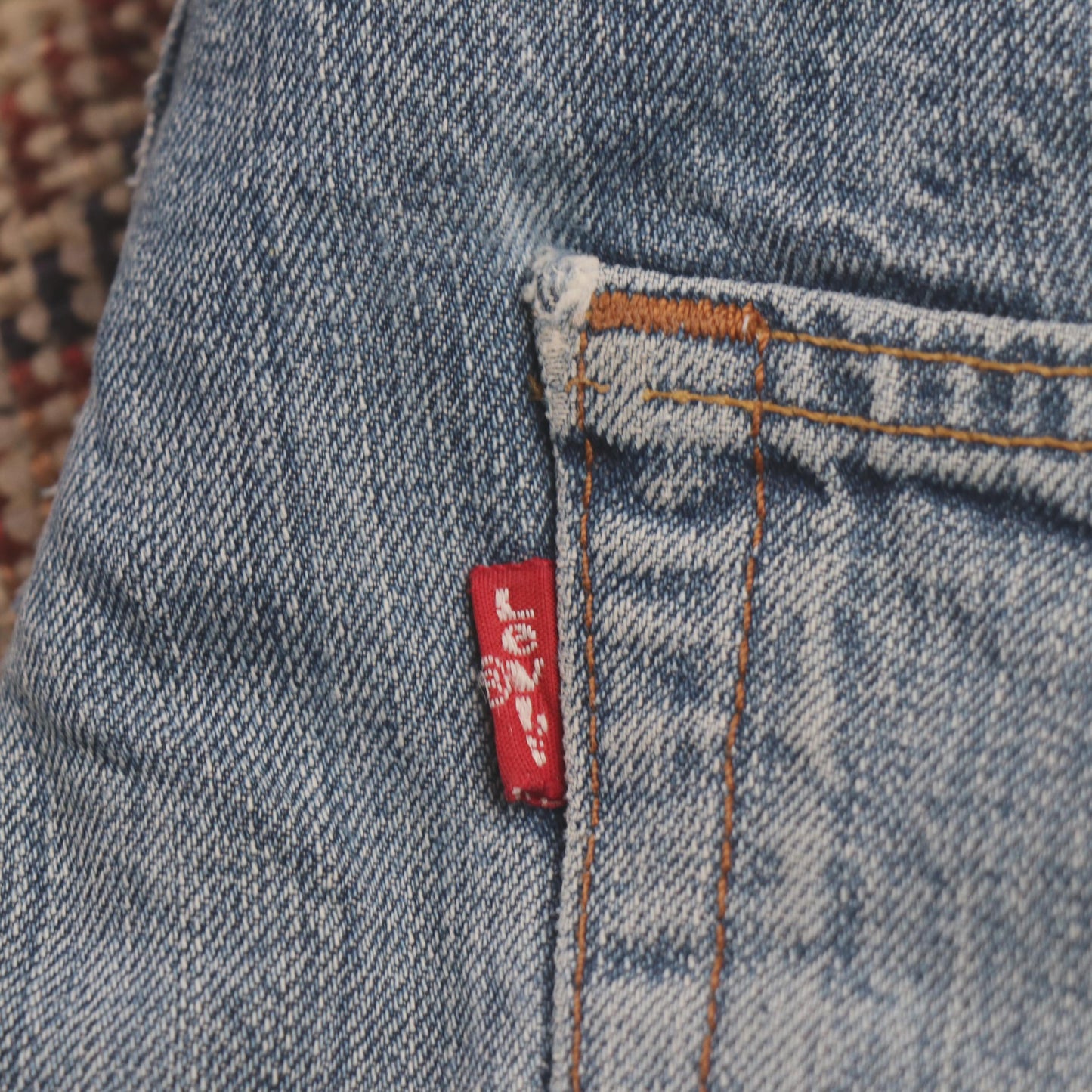 Levi's 512 W34 L26 Tapered Leg Slim Fit Blue Denim Jeans