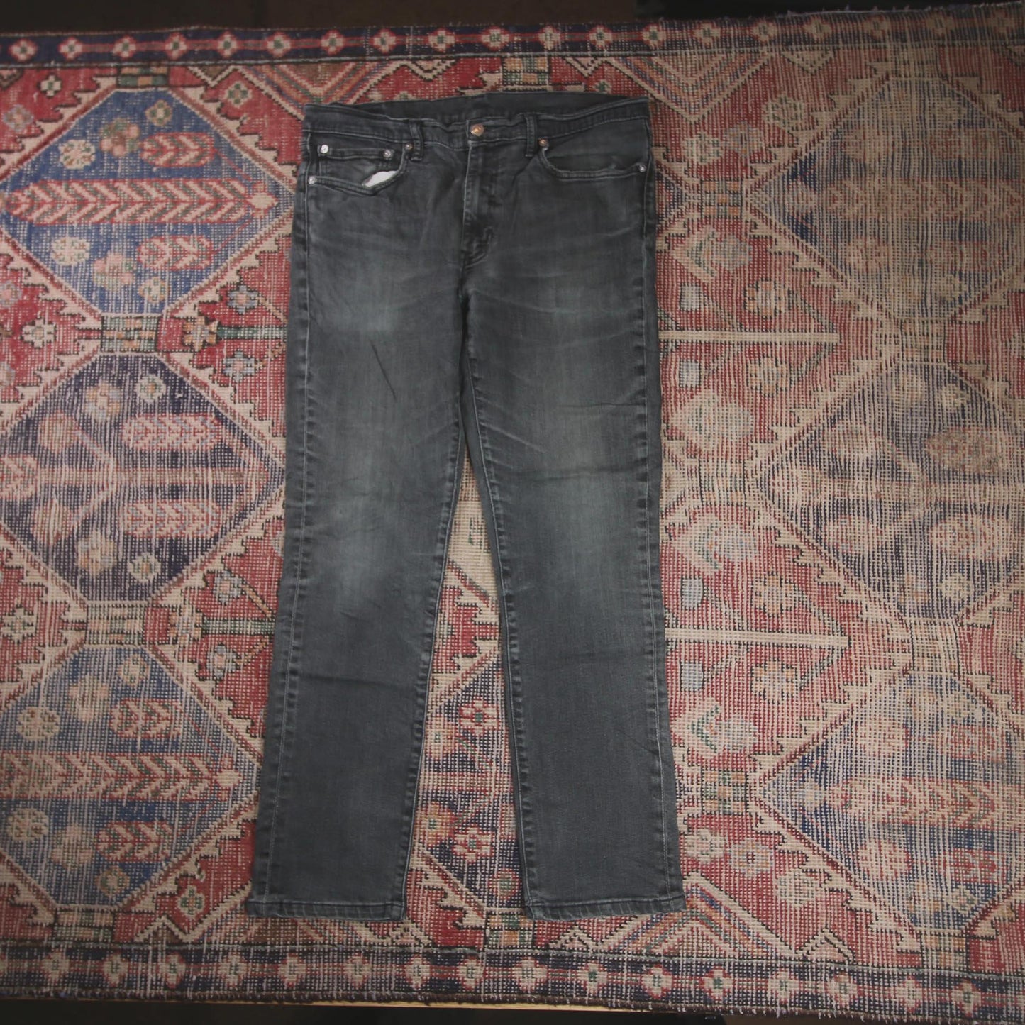 Levi's 511 W36 L29 Slim Fit Black Denim Jeans
