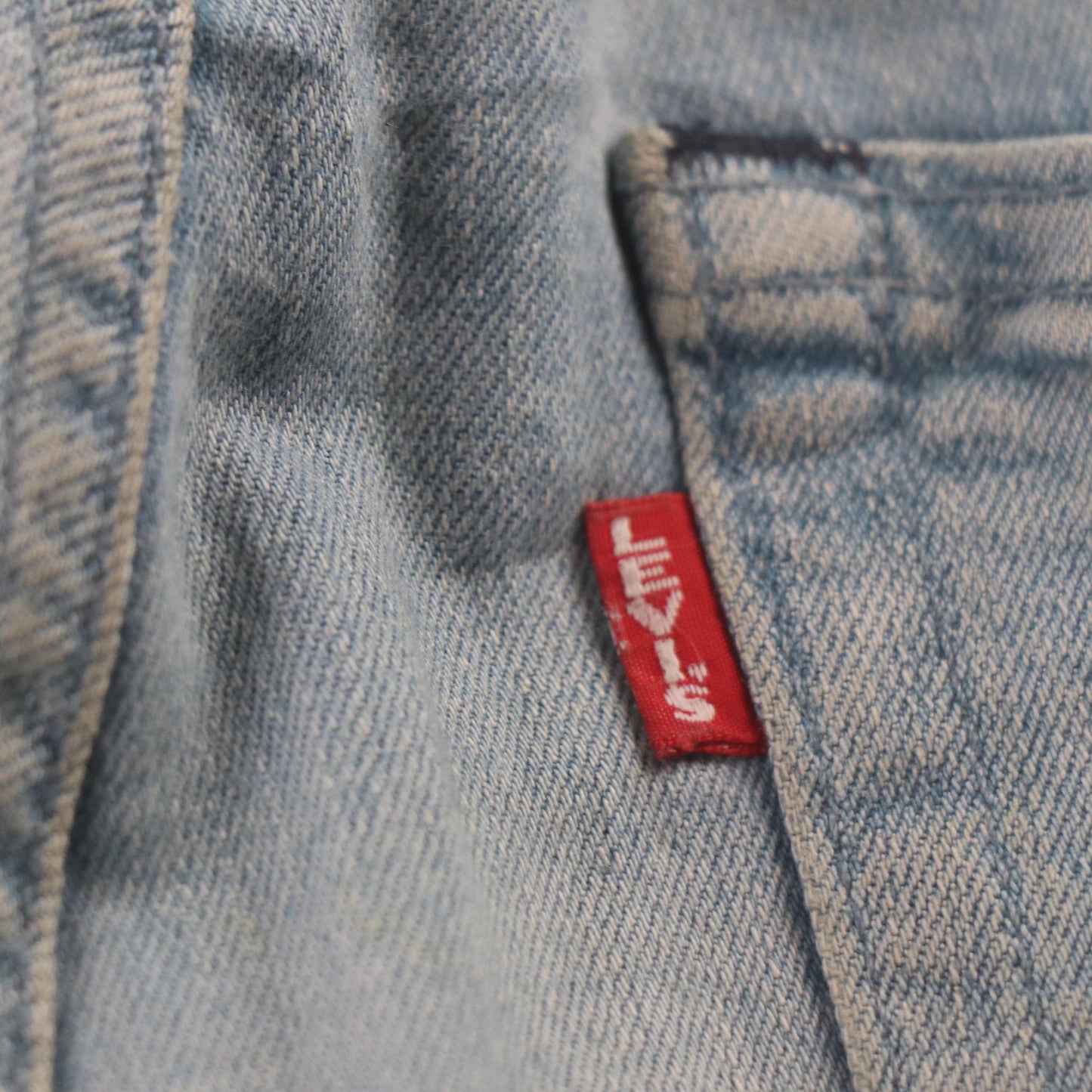 Levi's 512 Red Tab W28 L30 Tapered Leg Slim Fit Blue Denim Jeans