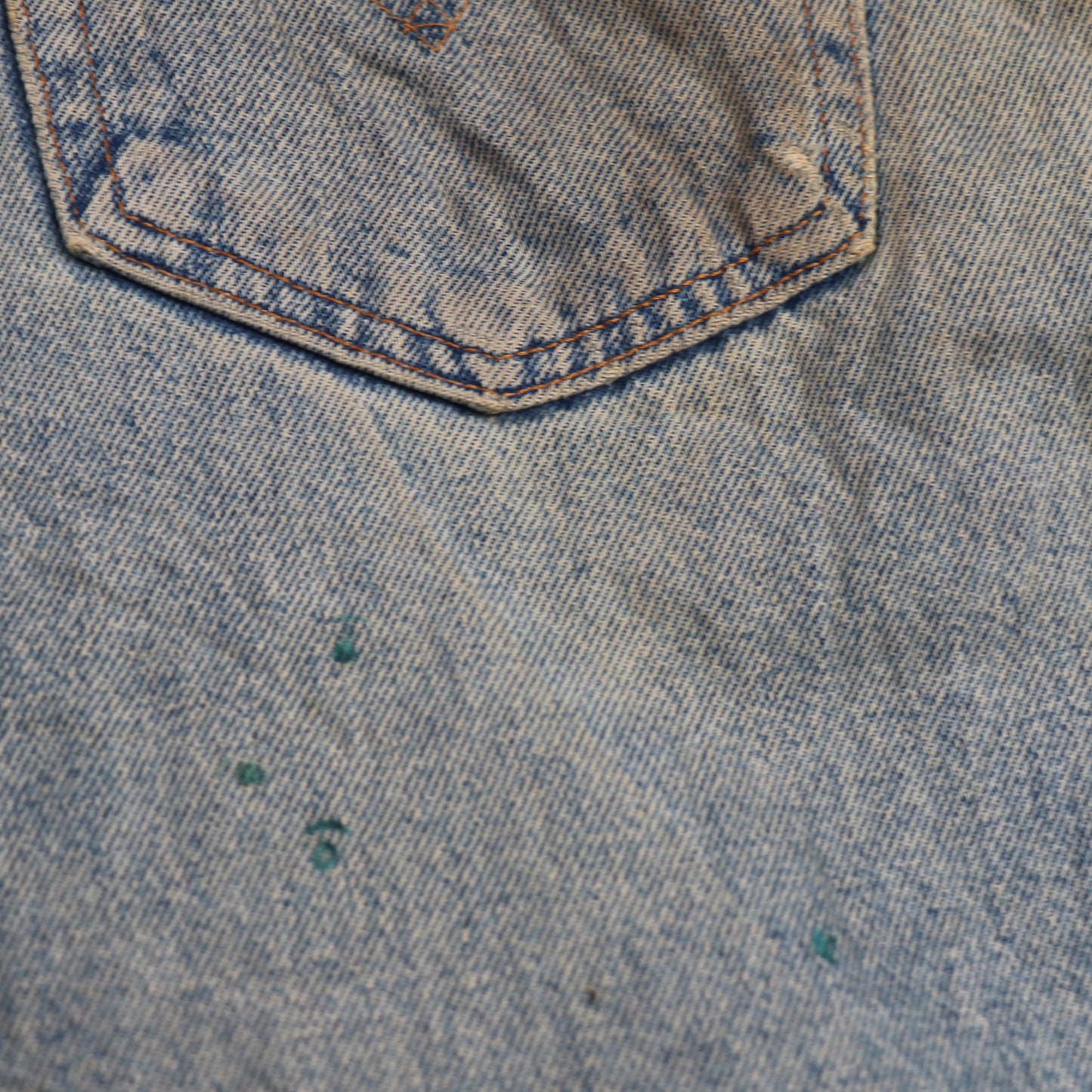 Levi's W34 L29 Tapered Leg Relaxed Fit Classic Ripped Style Blue Denim Jeans