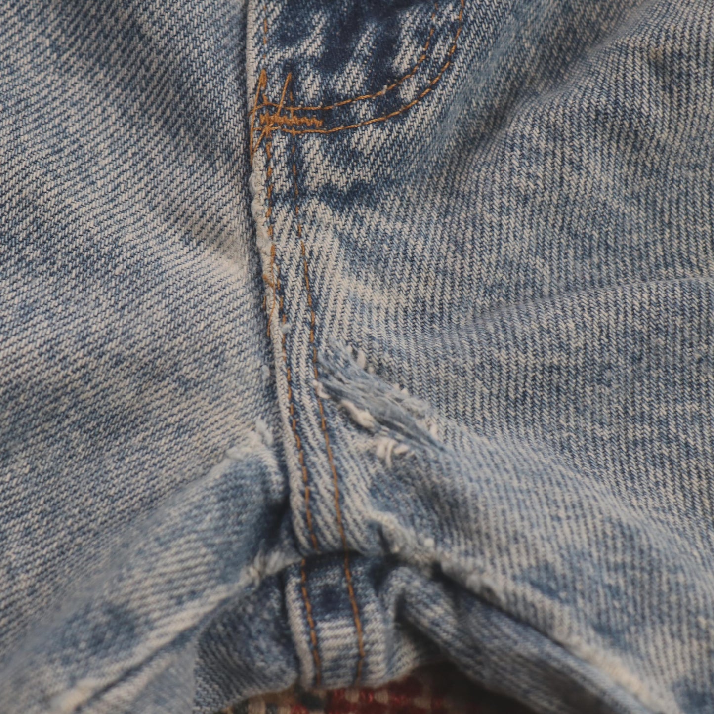 Wrangler W36 L28 Straight Leg Blue Denim Jeans