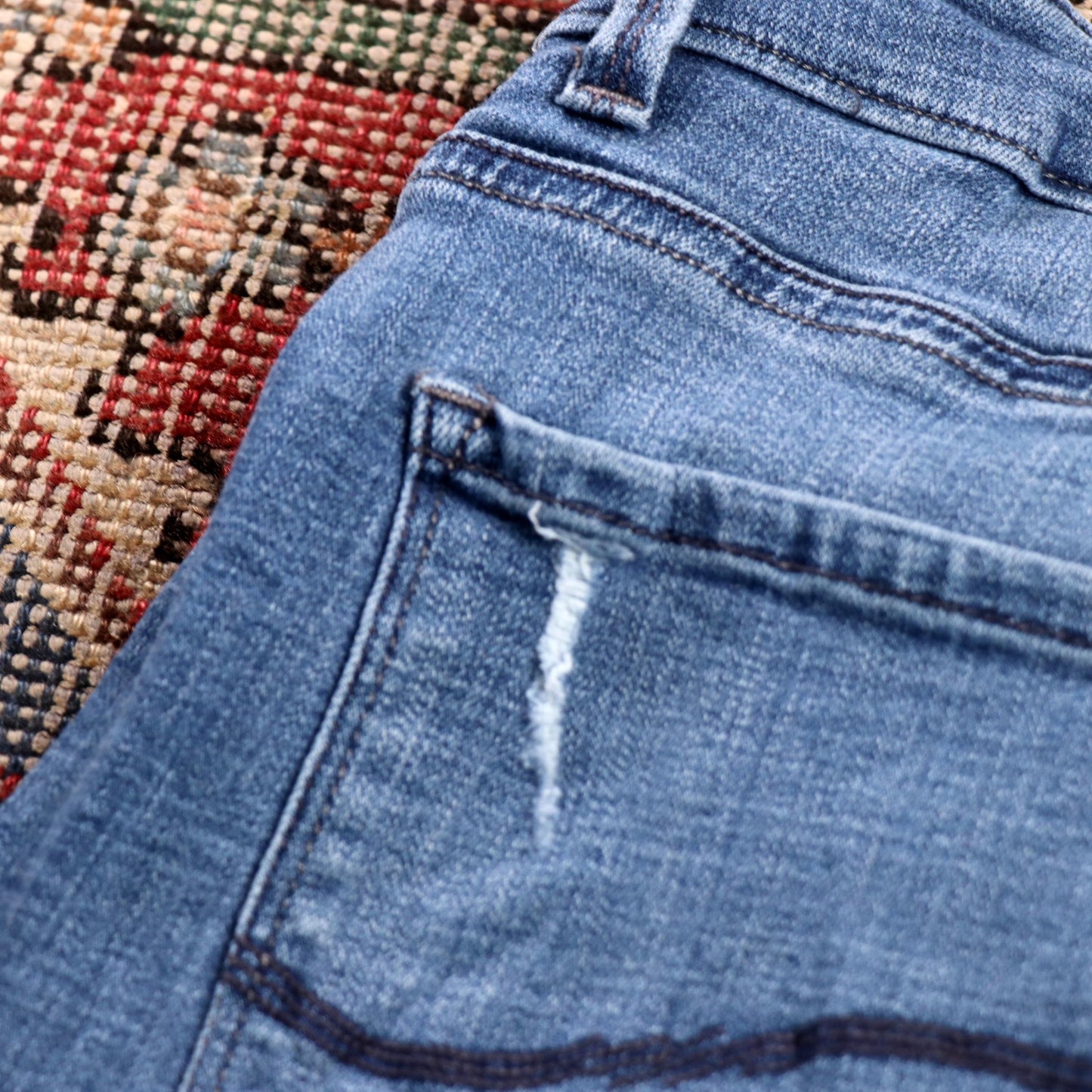 Lee W36 L28 Skinny Blue Denim Jeans