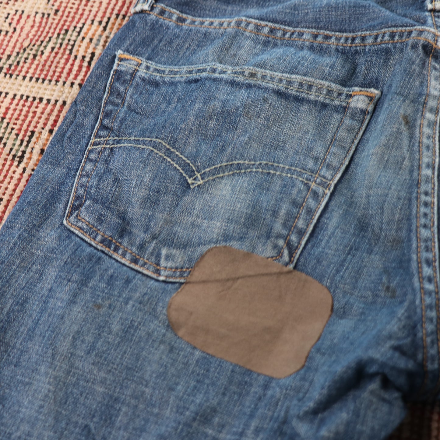 Levi's 527 Red Tab W32 L32 Bootcut Blue ** Denim Jeans