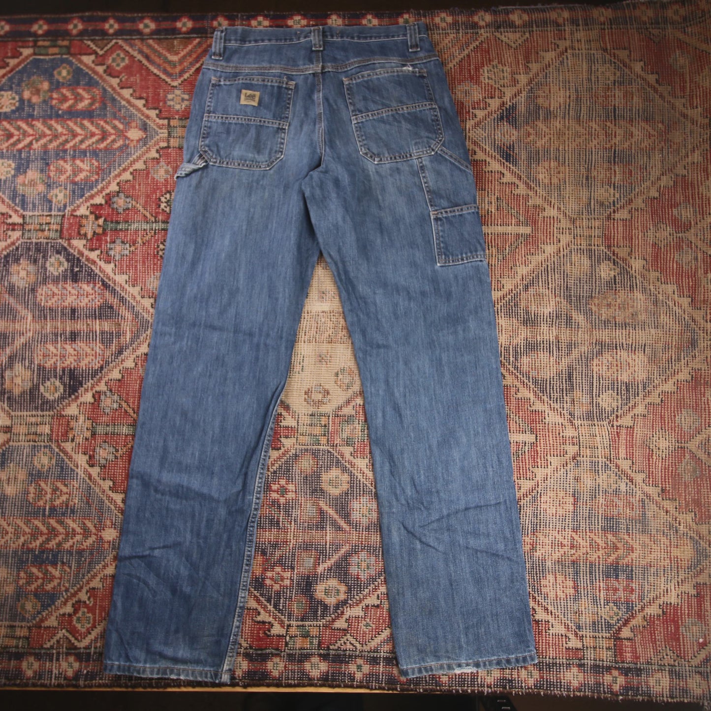 Lee W30 L34 Carpenter Blue Denim Jeans