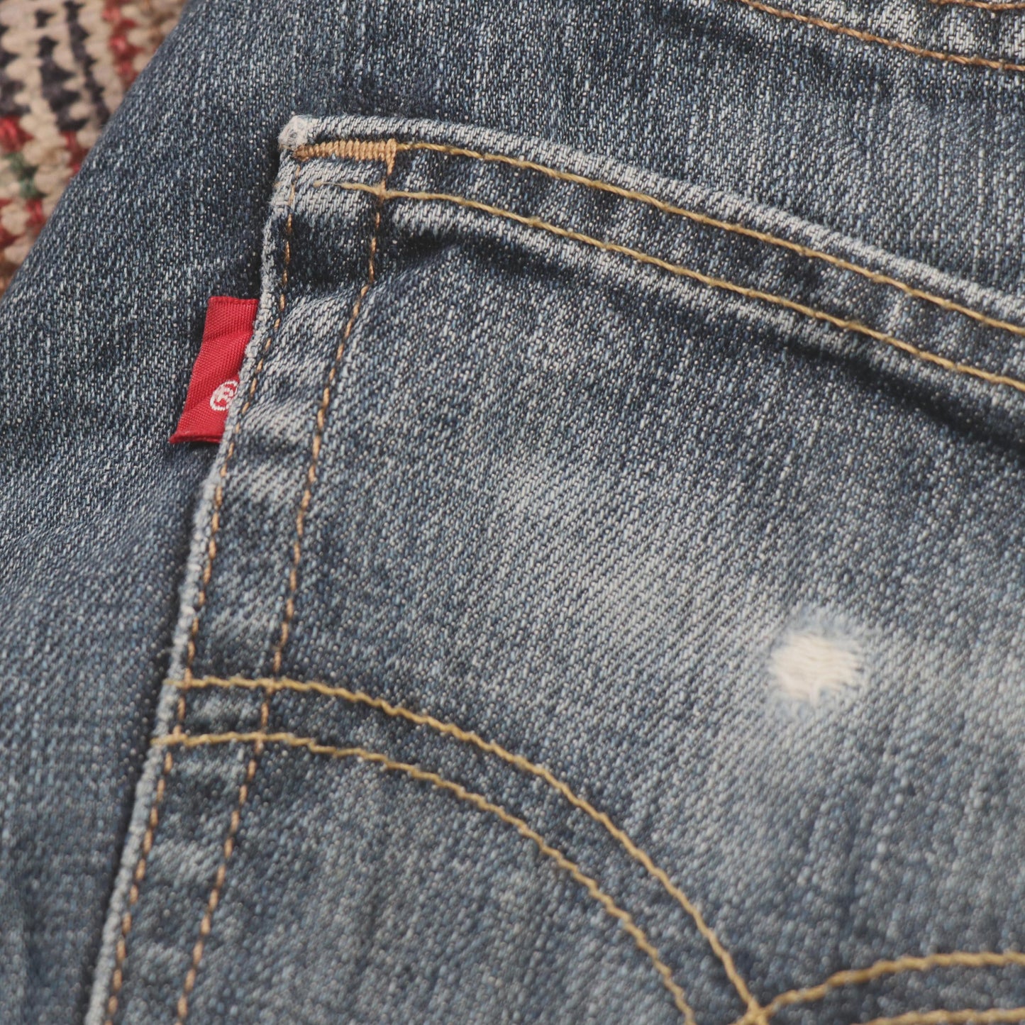 Levi's 514 W32 L31 Straight Leg Blue Denim Jeans