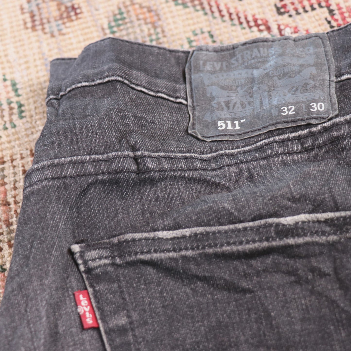 Levi's 511 W34 L30 Slim Fit Blue Denim Jeans