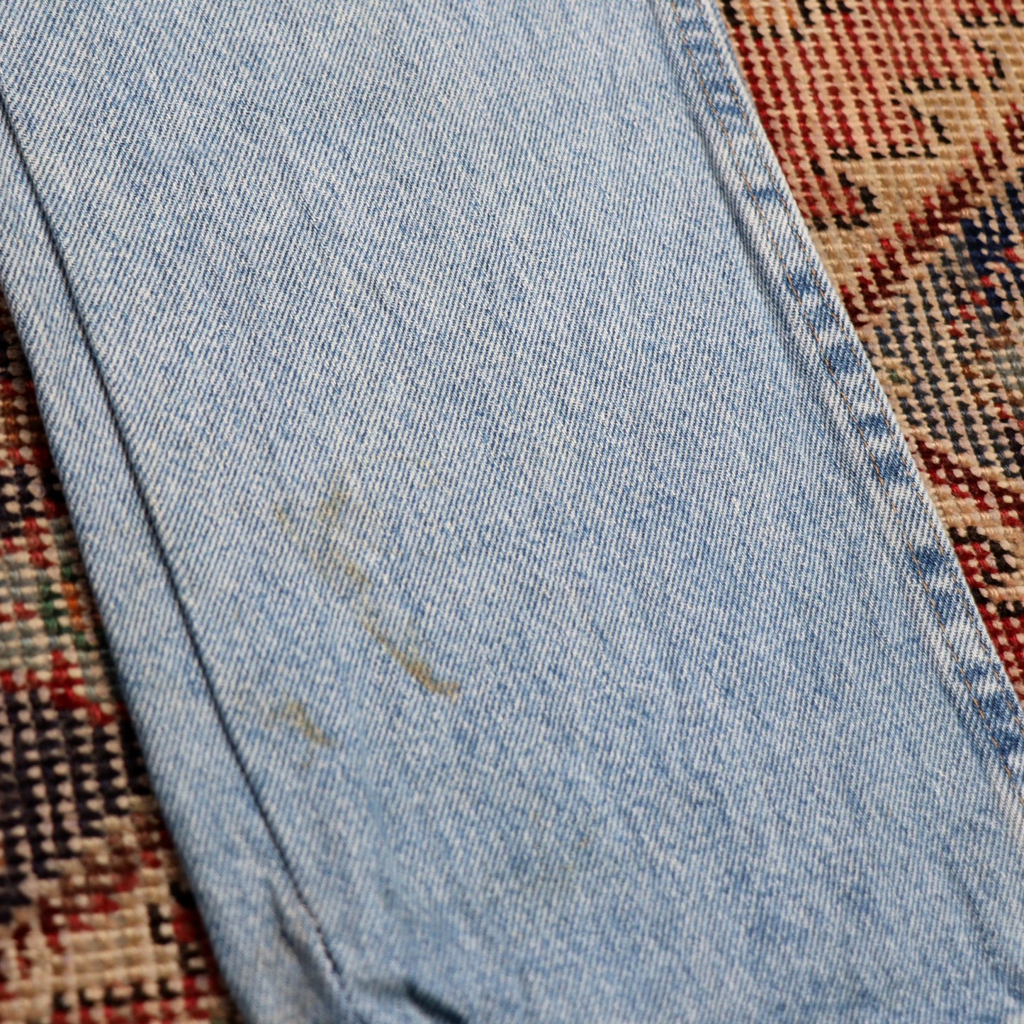 Wrangler W30 L31 Straight Leg Regular Fit Blue Denim Jeans
