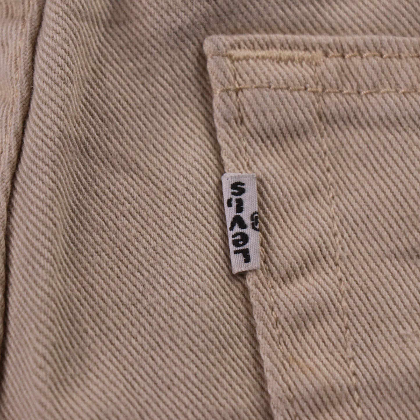 Levi's 541 W30 L27 Tapered Leg Beige Denim Jeans