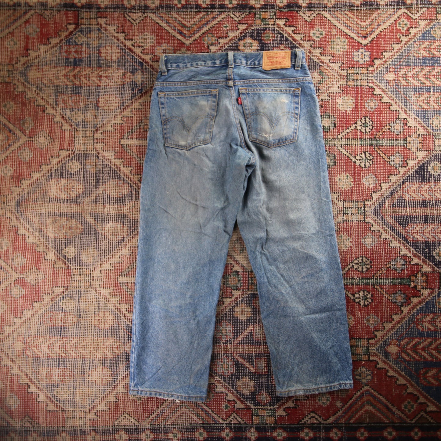 Levi's 560 Red Tab W30 L24 Comfort Fit Blue Denim Jeans