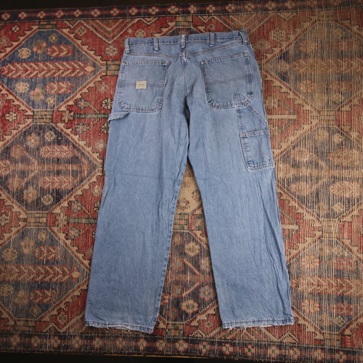 Wrangler W34 L29 Carpenter Blue Denim Jeans