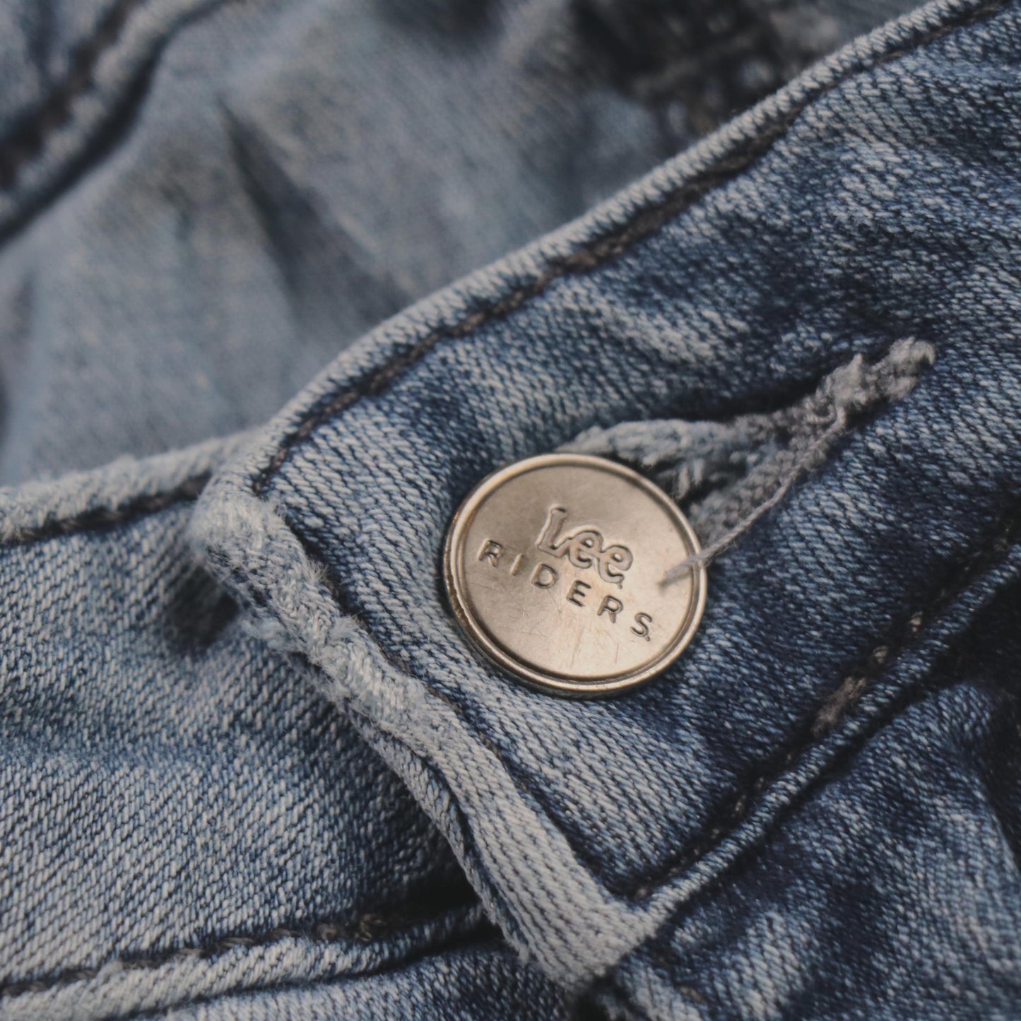 Lee W32 L30 Straight Leg Relaxed Fit Blue Denim Jeans
