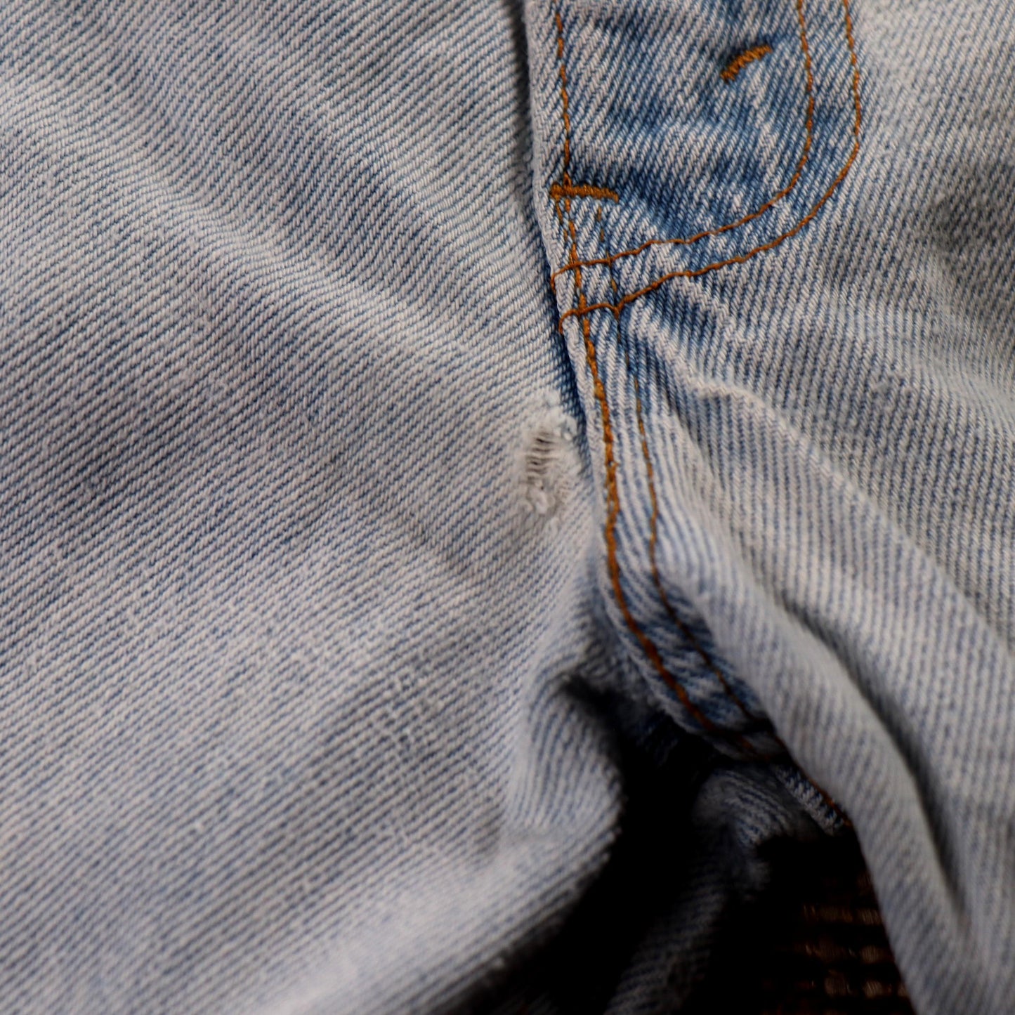 Levi's 501 Orange Tab W34 L28 Original Fit Blue Denim Jeans