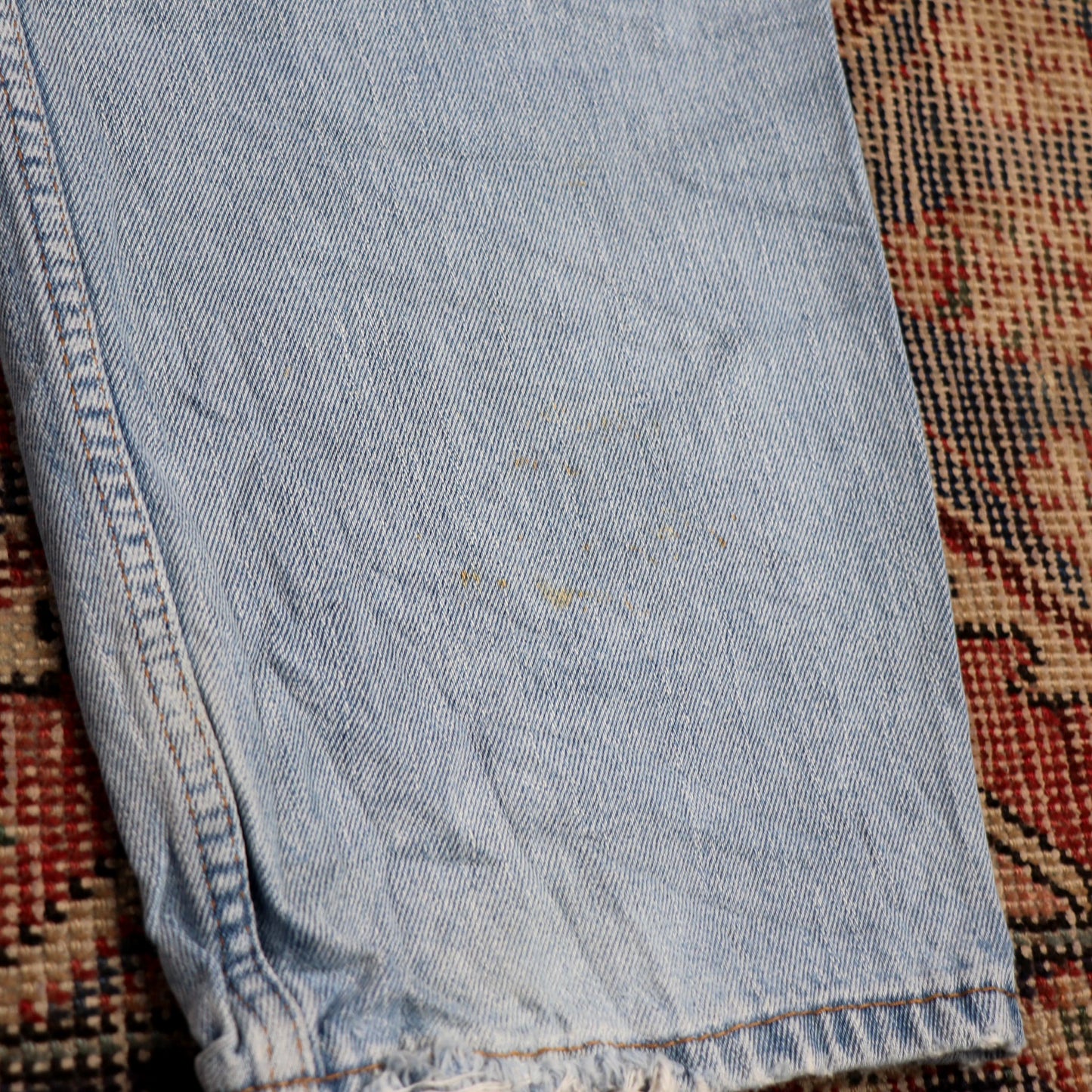 Levi's 550 W36 L32 Tapered Leg Relaxed Fit Blue Denim Jeans