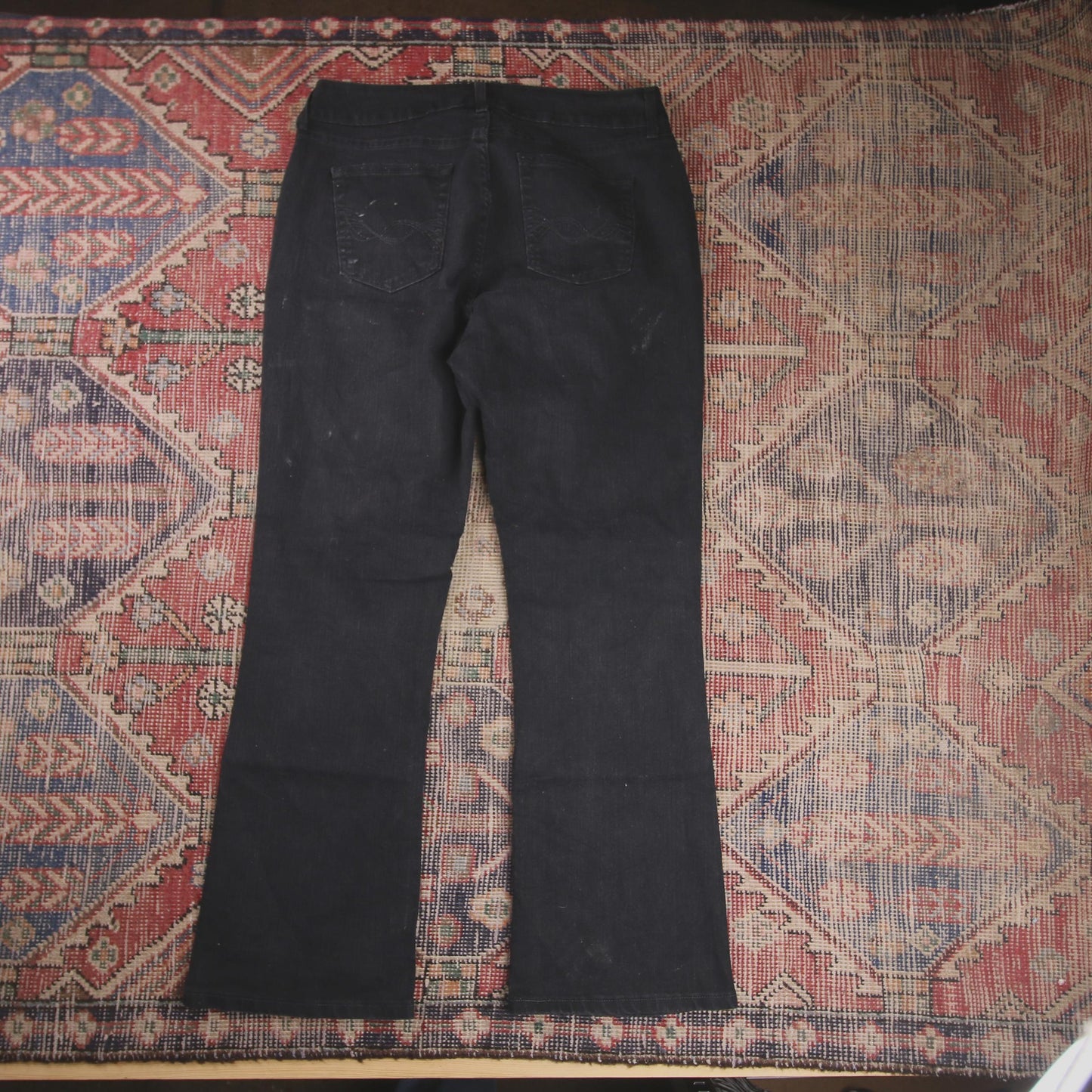 Lee W34 L29 Straight Leg Blue Denim Jeans