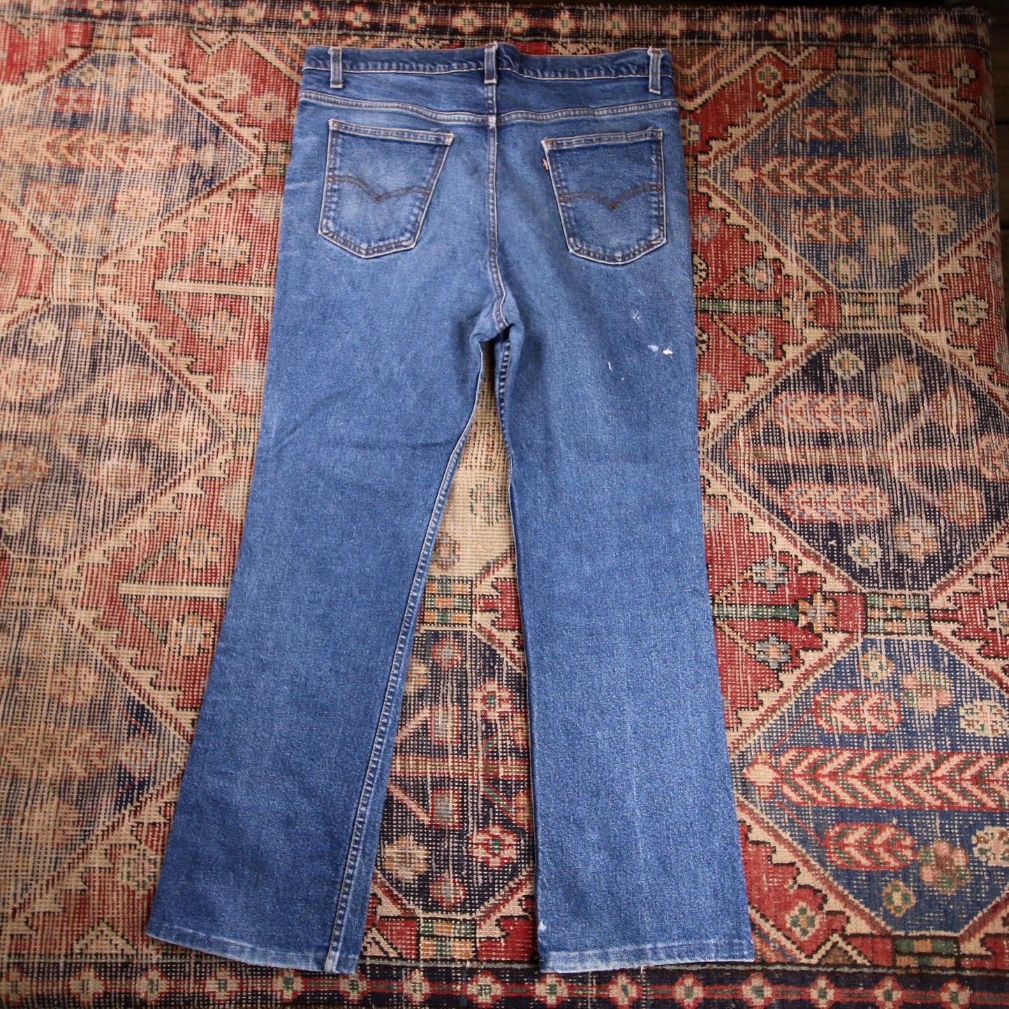 Levi's W36 L30 Bootcut Blue Denim Jeans