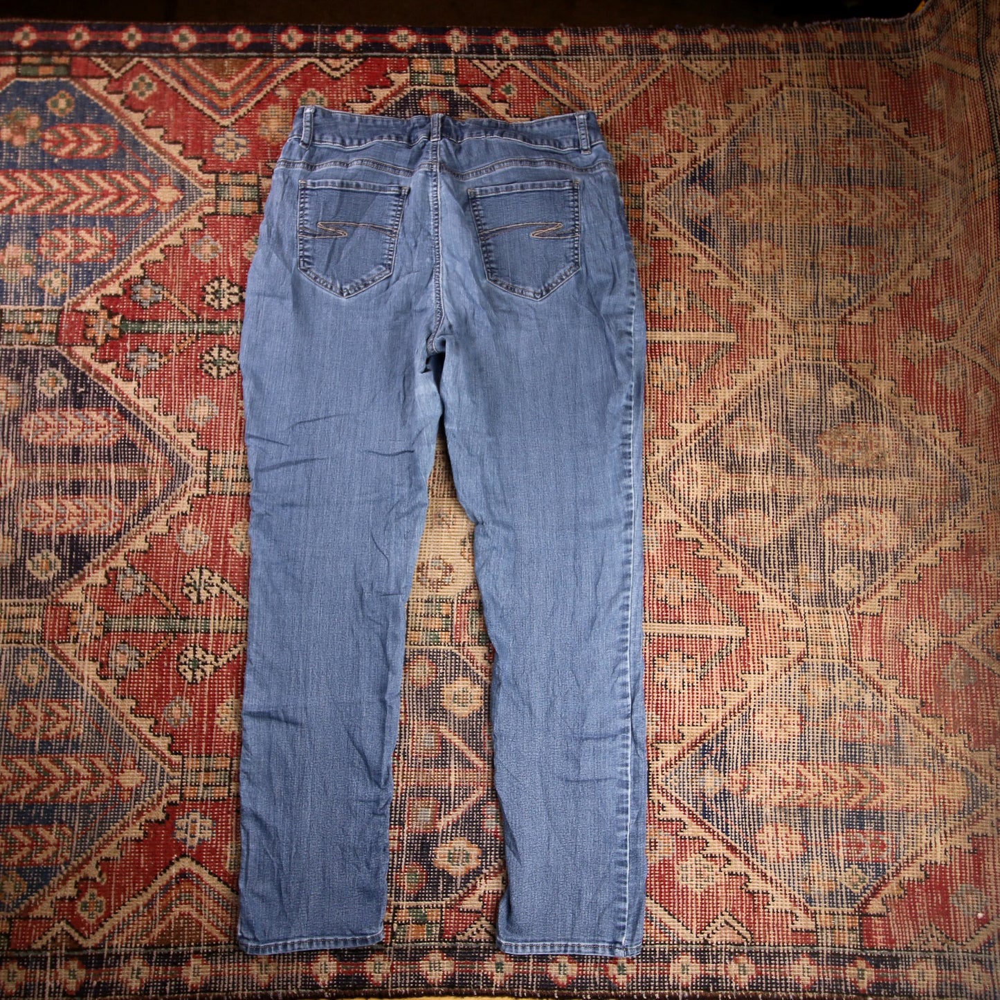 Lee W34 L28 Skinny Blue Denim Jeans