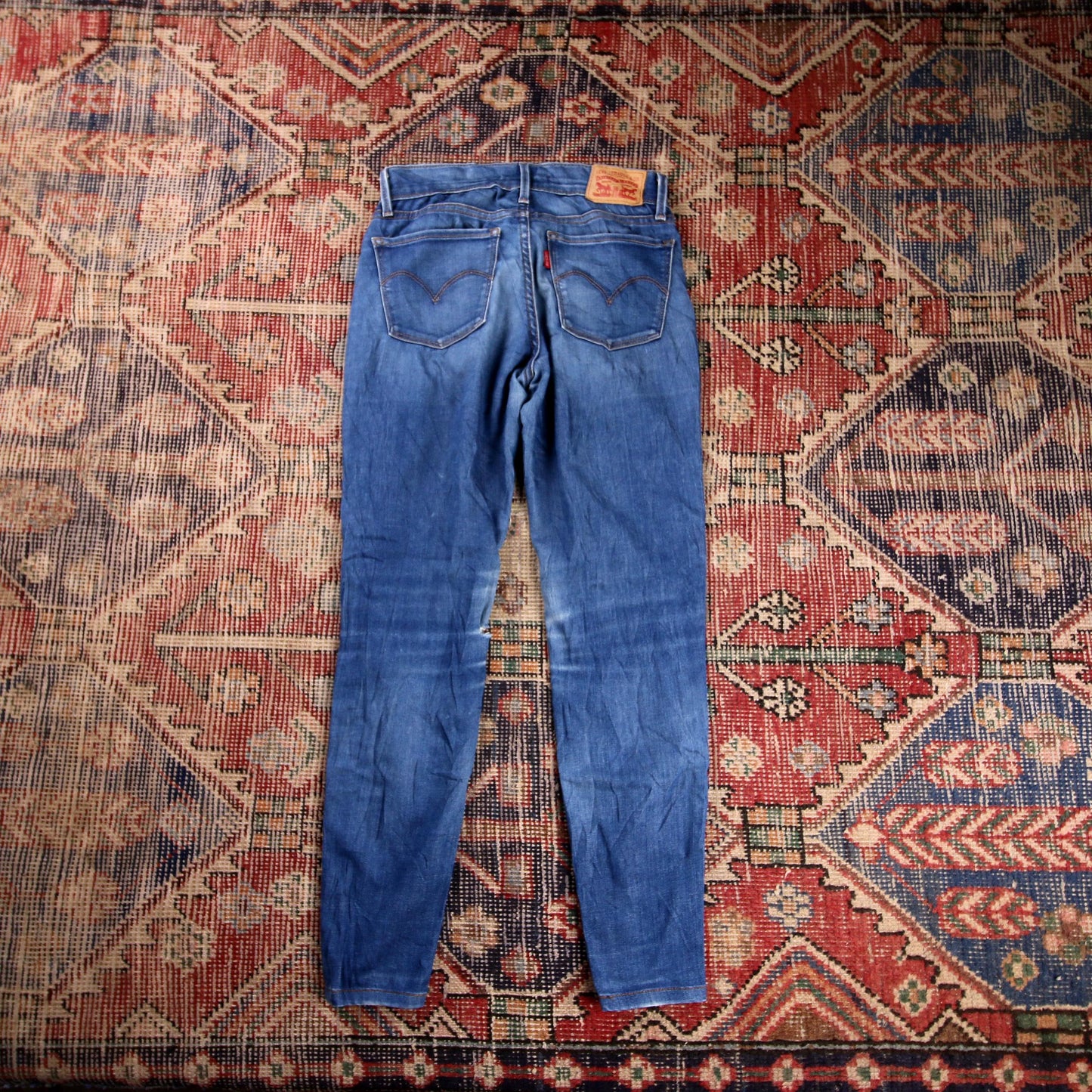 Levi's 710 W26 L26 Skinny Blue Denim Jeans