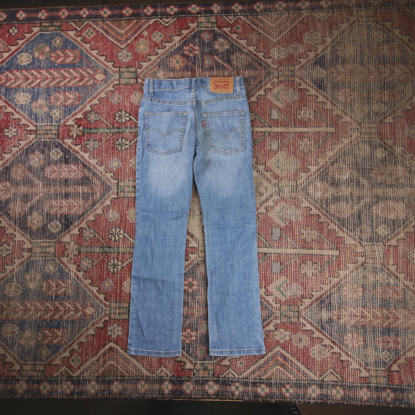 Levi's 511 W24 L24 Slim Fit Blue Denim Jeans
